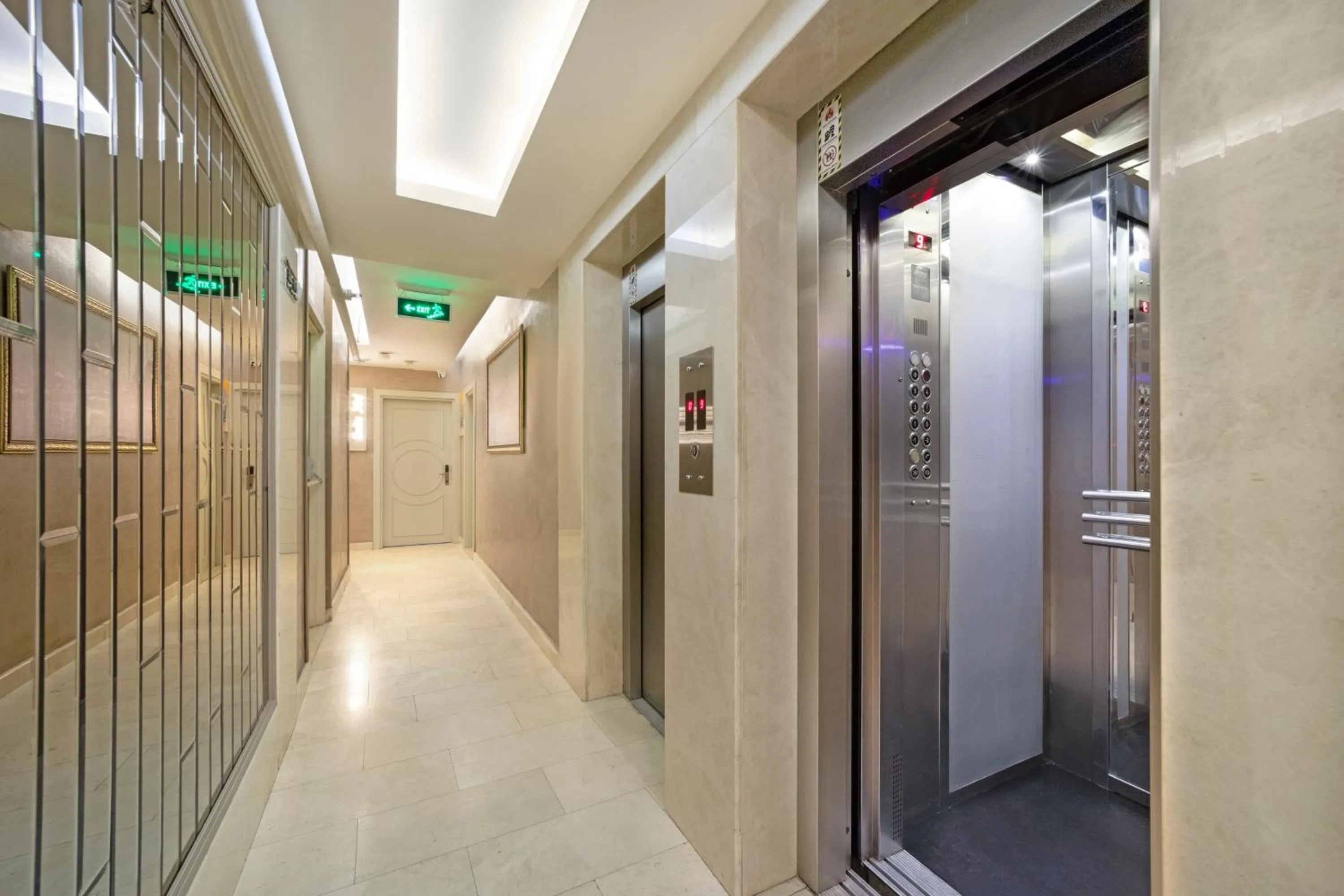 Floor plan in Orka Taksim Apart Hotel