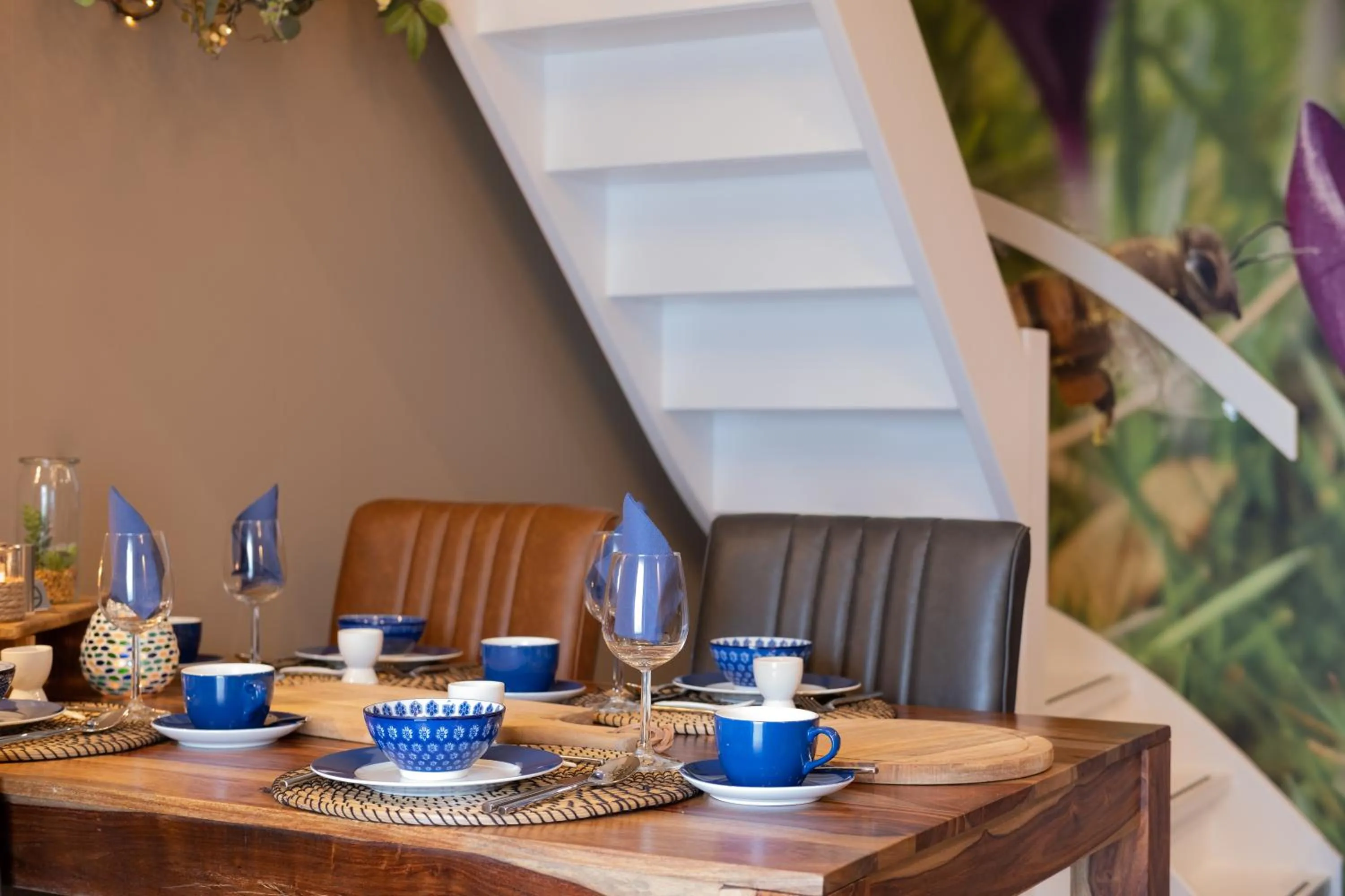 Coffee/tea facilities in Bed & Breakfast De Heughte