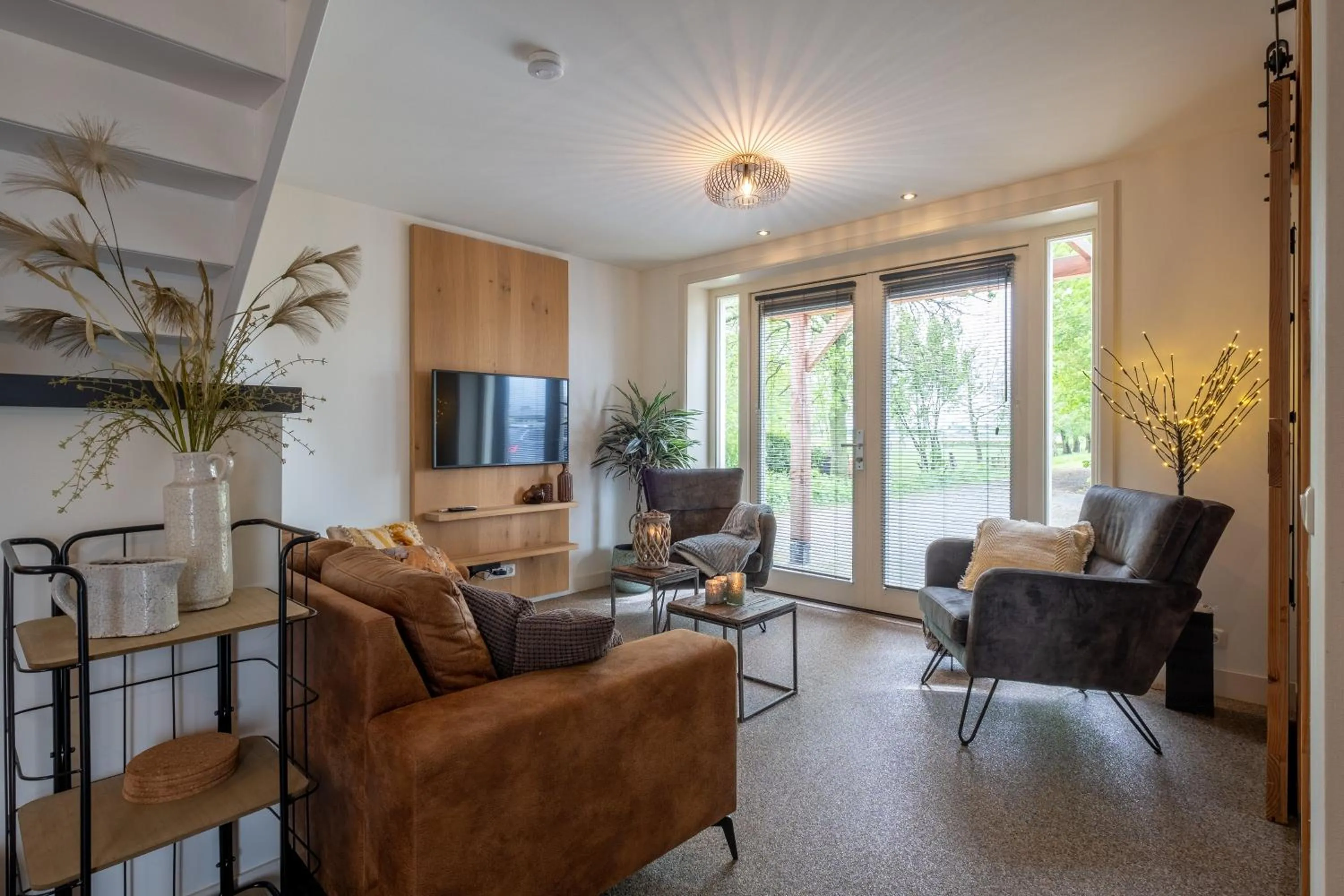 Living room in Bed & Breakfast De Heughte