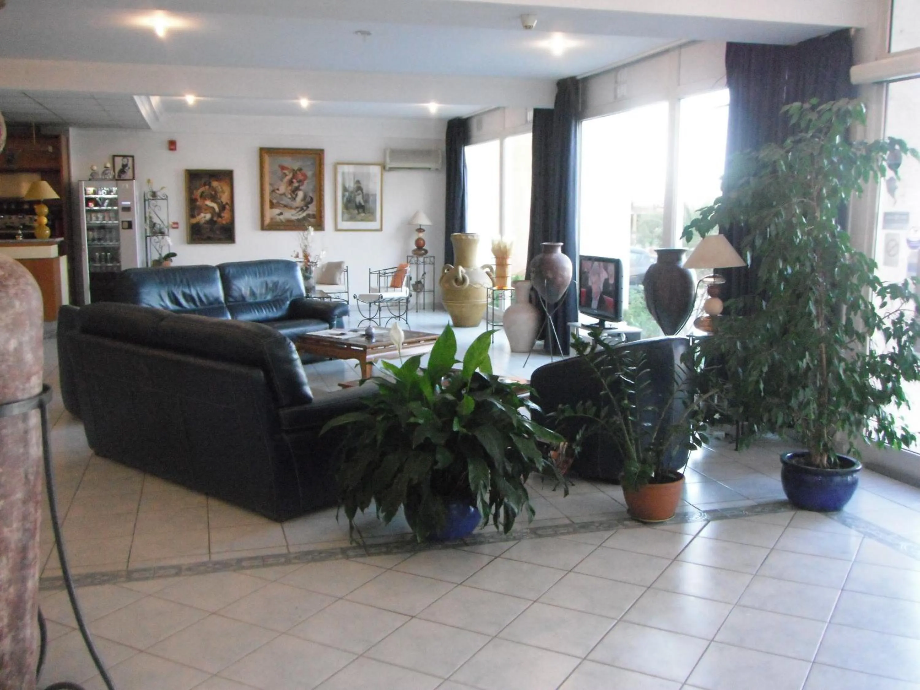 Lobby or reception in Hôtel Sampiero