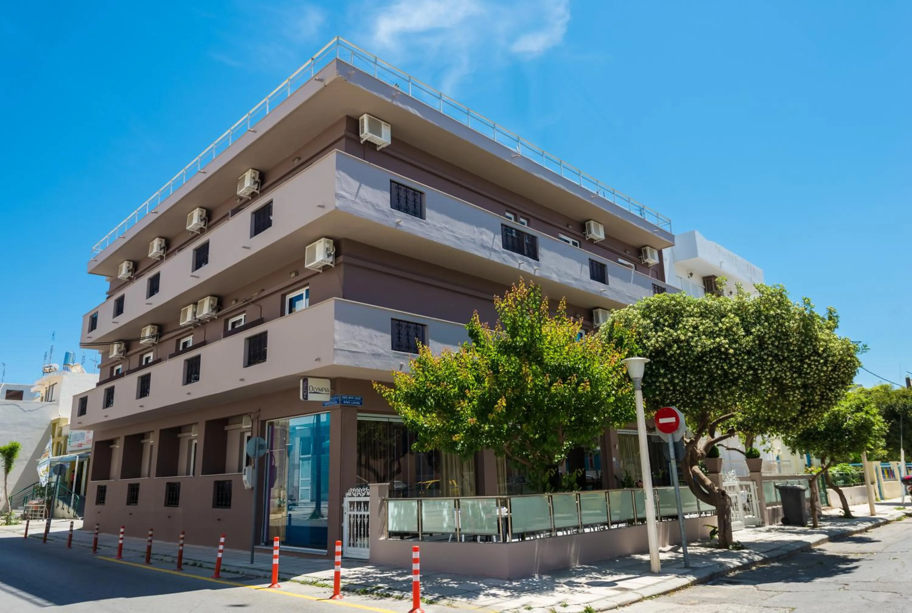 Property building in Olympia Hotel