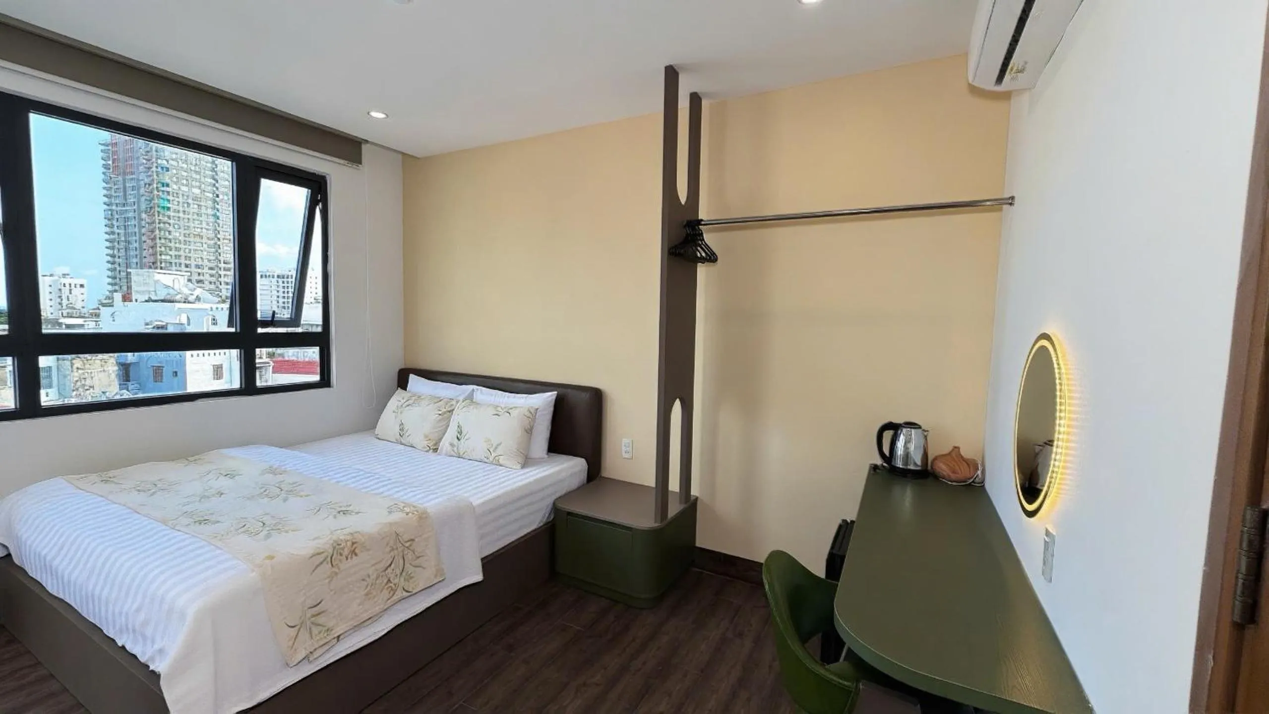 Bed in Nếp Apartment Hotel