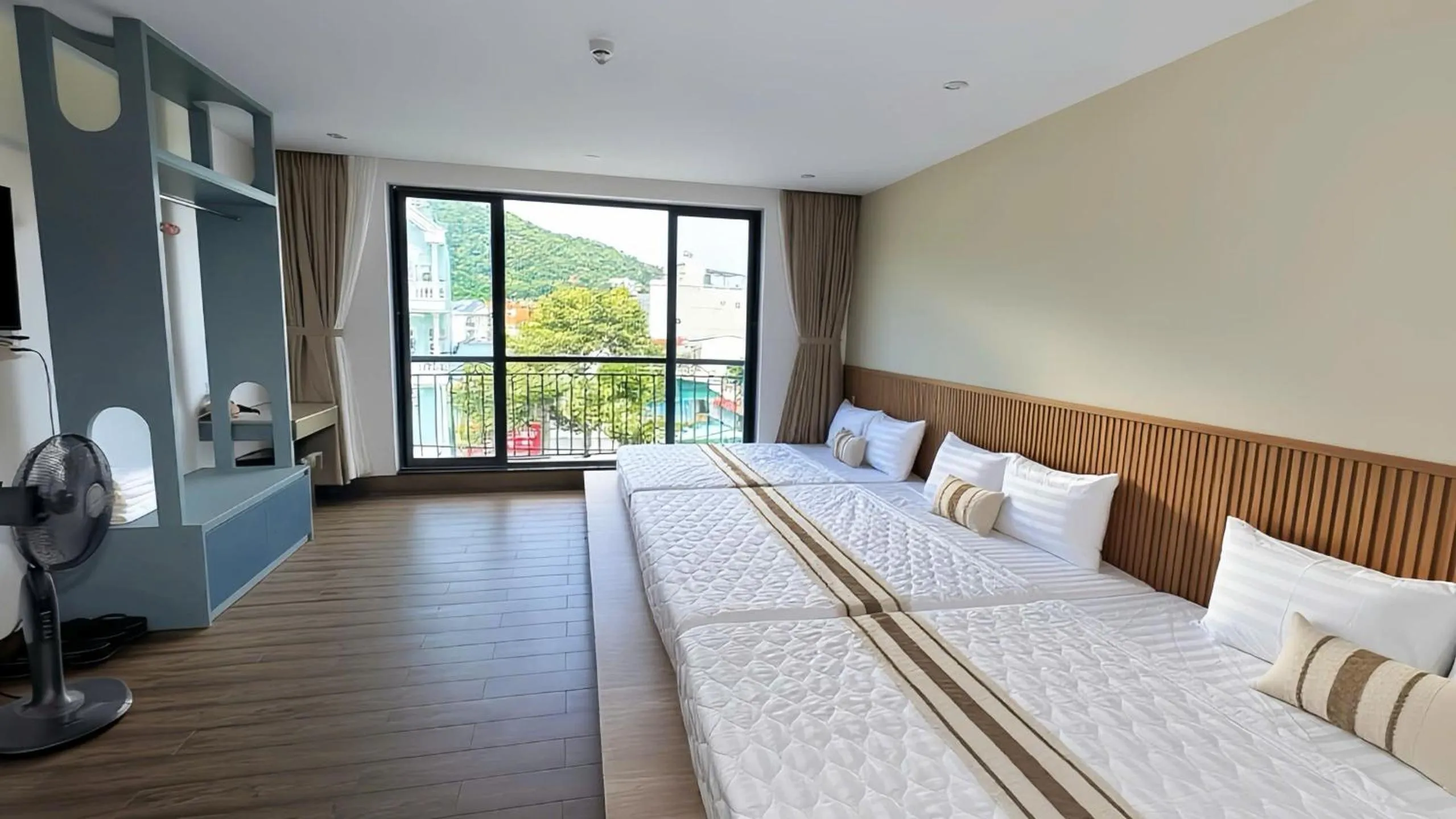 Bed in Nếp Apartment Hotel
