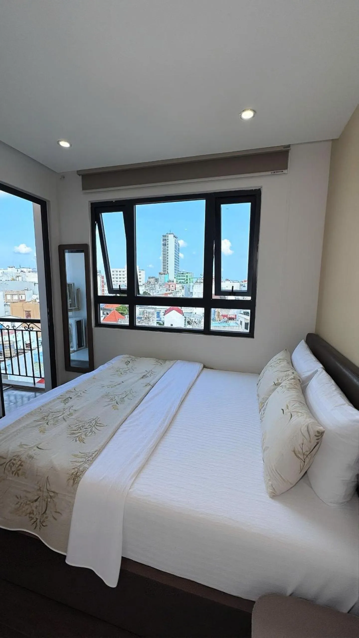 Bed in Nếp Apartment Hotel