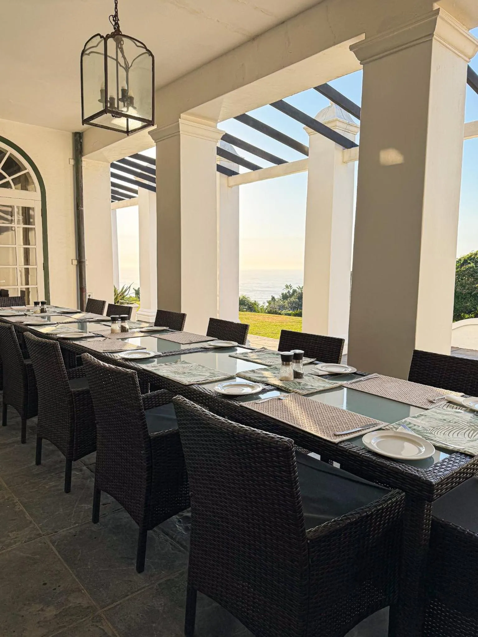 Patio in Botha House