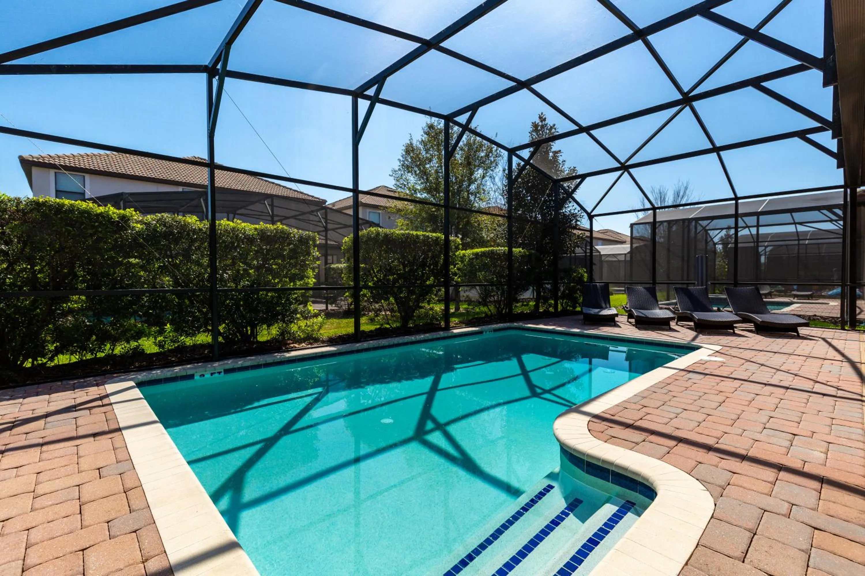 Day in Moonlight Ridge - 5 bed ChampionsGate Resort pool home