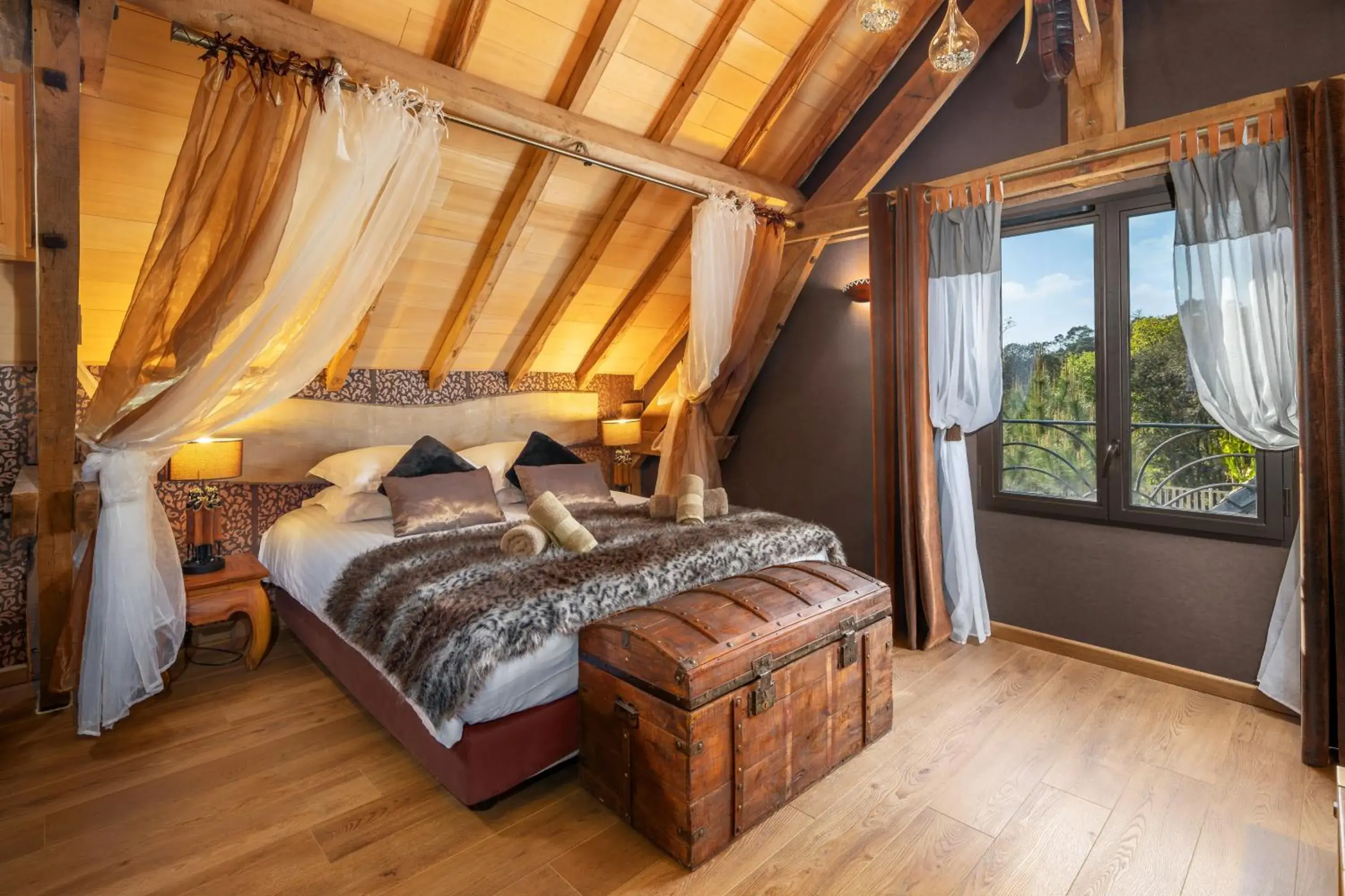 Deluxe Double Room in Domaine de Campagnac - Spa & Sauna Deluxe Double Room in Domaine de Campagnac - Spa & Sauna
