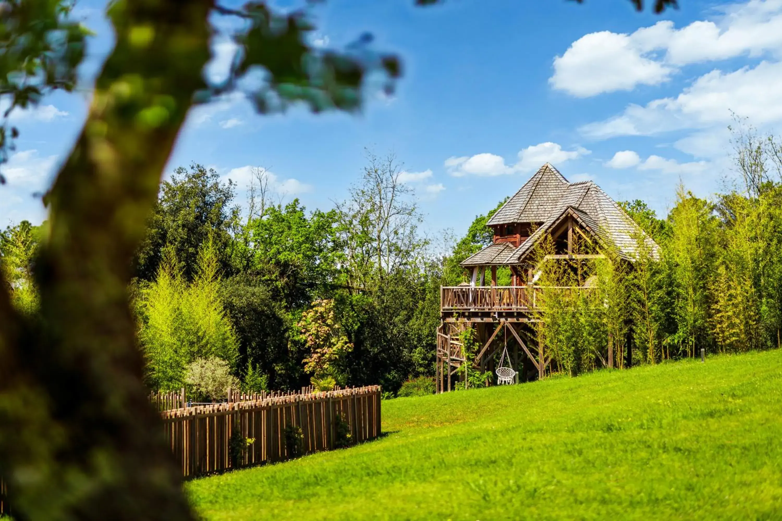 Two-Bedroom Chalet in Domaine de Campagnac - Spa & Sauna Two-Bedroom Chalet in Domaine de Campagnac - Spa & Sauna
