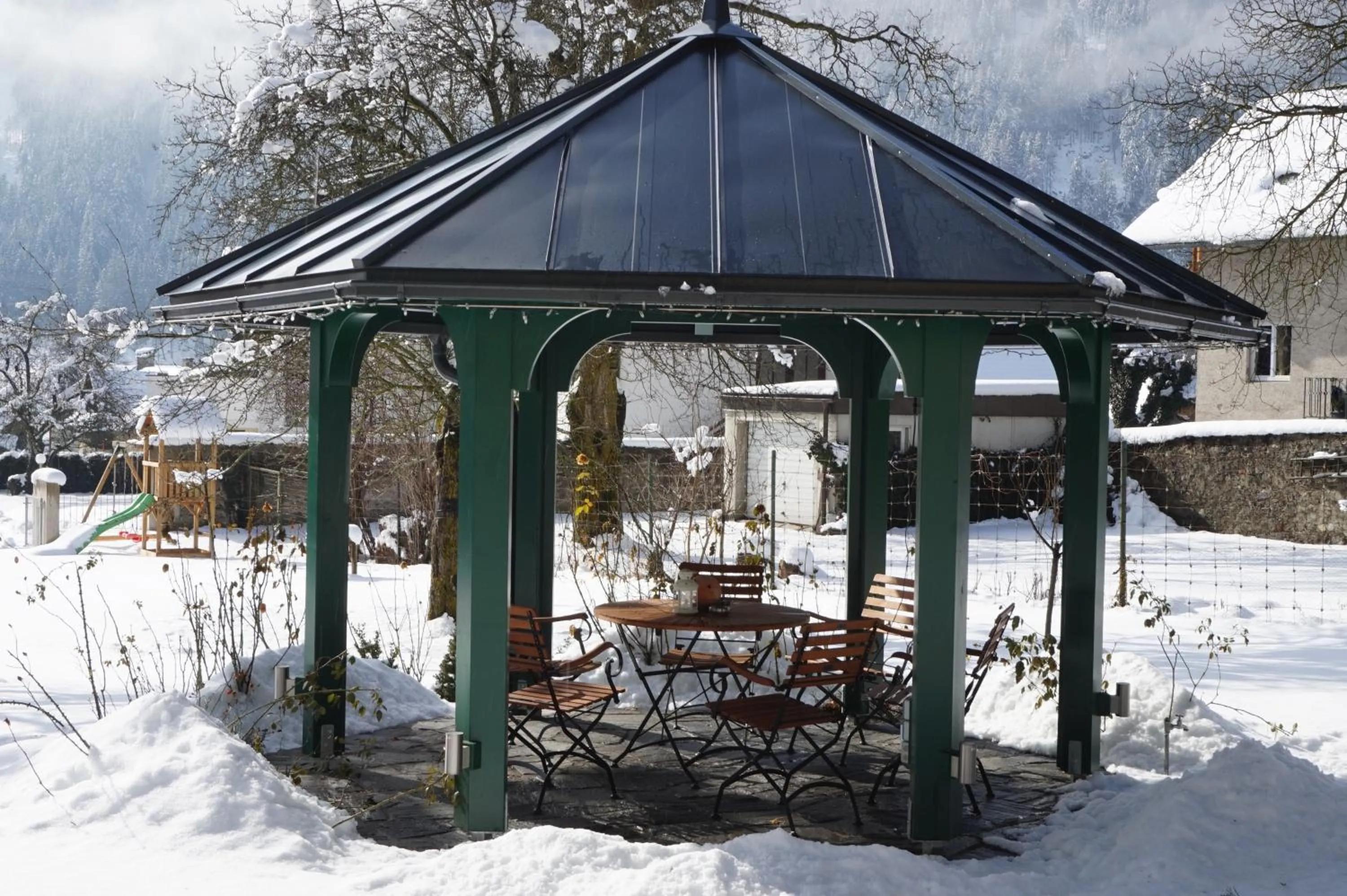 Garden in Landhotel Pacher