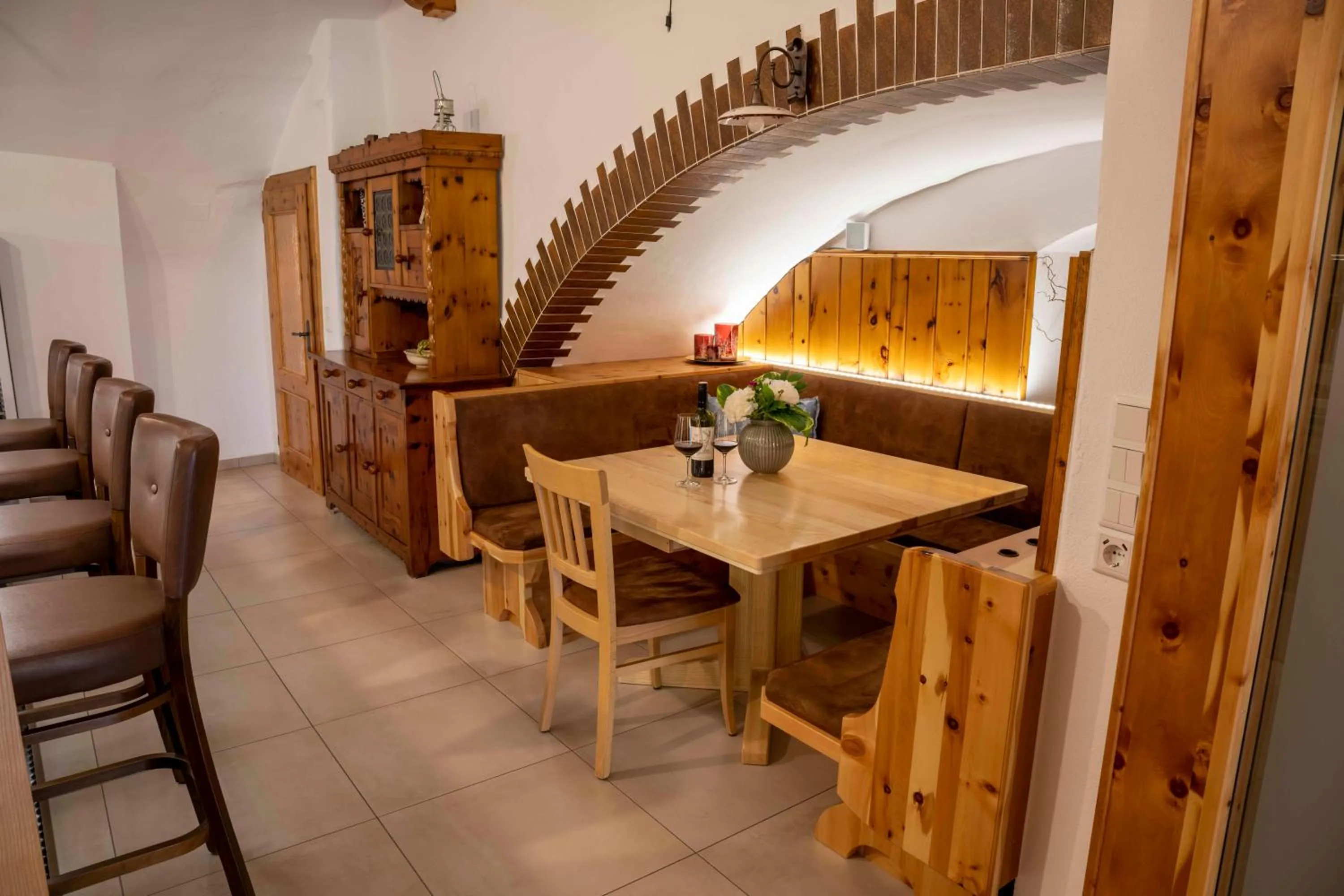 Lounge or bar in Landhotel Pacher