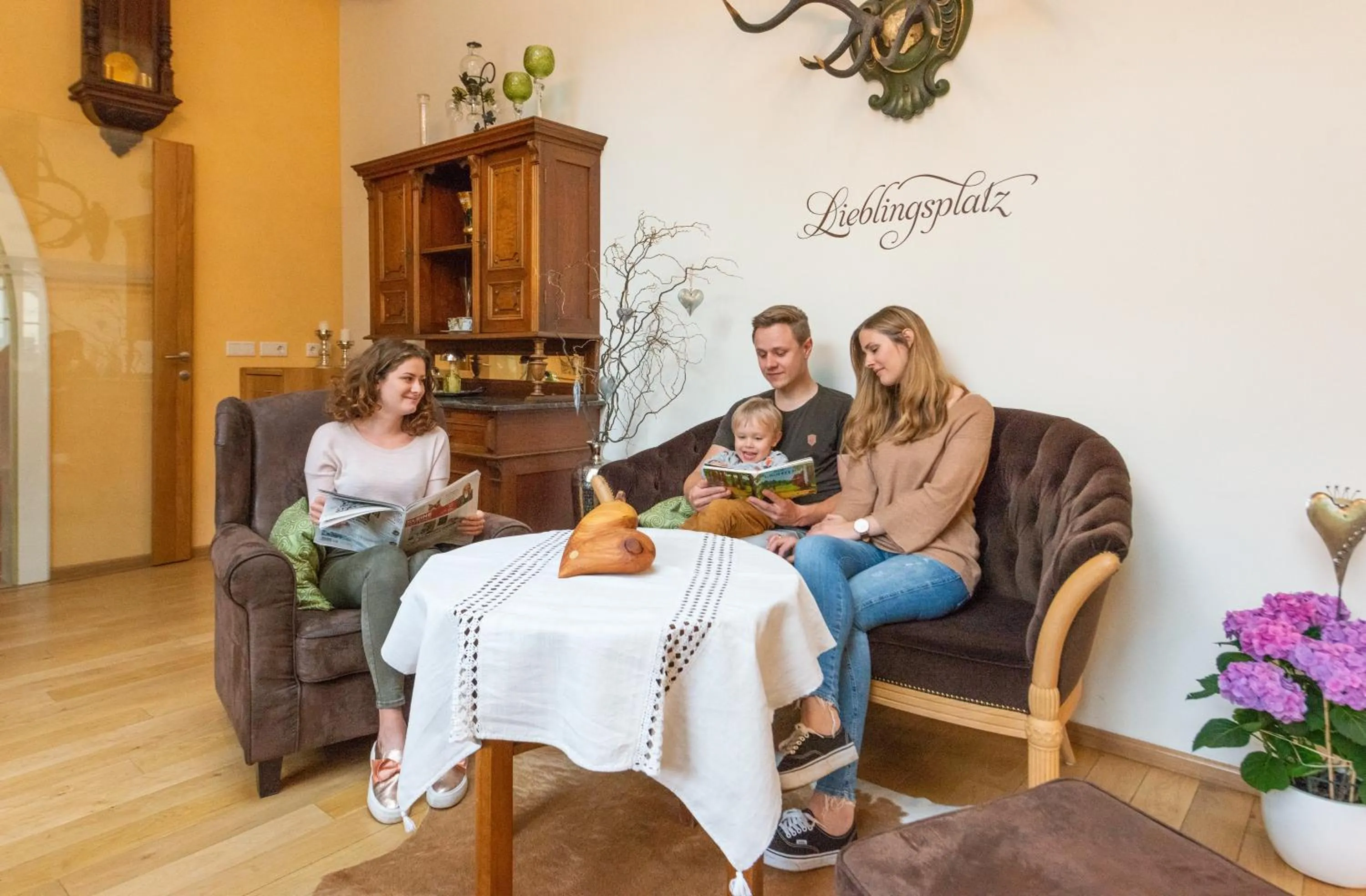 Decorative detail in Landhotel Pacher