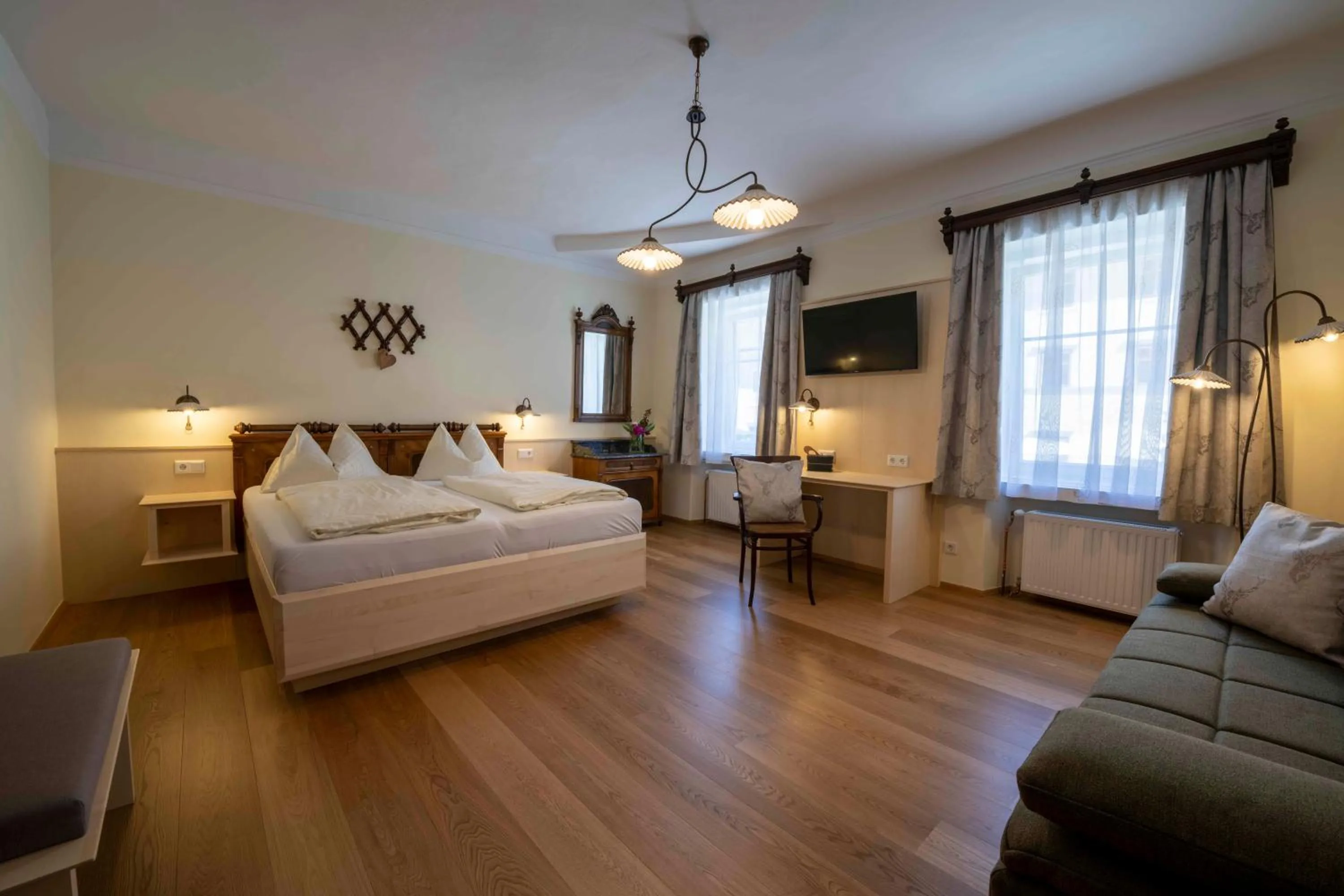 Bed in Landhotel Pacher