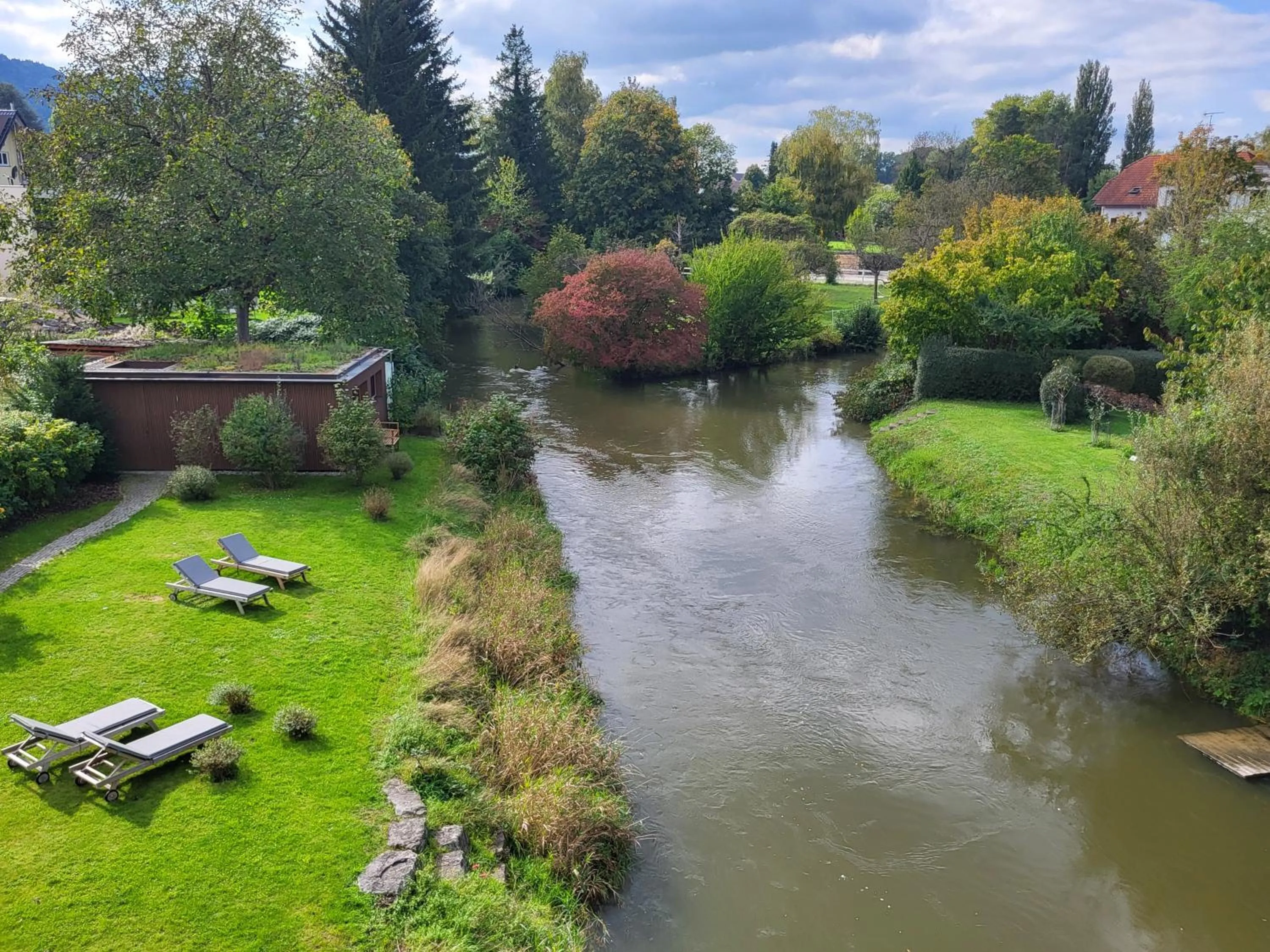 Garden in Sternen Bohlingen Aparthotel
