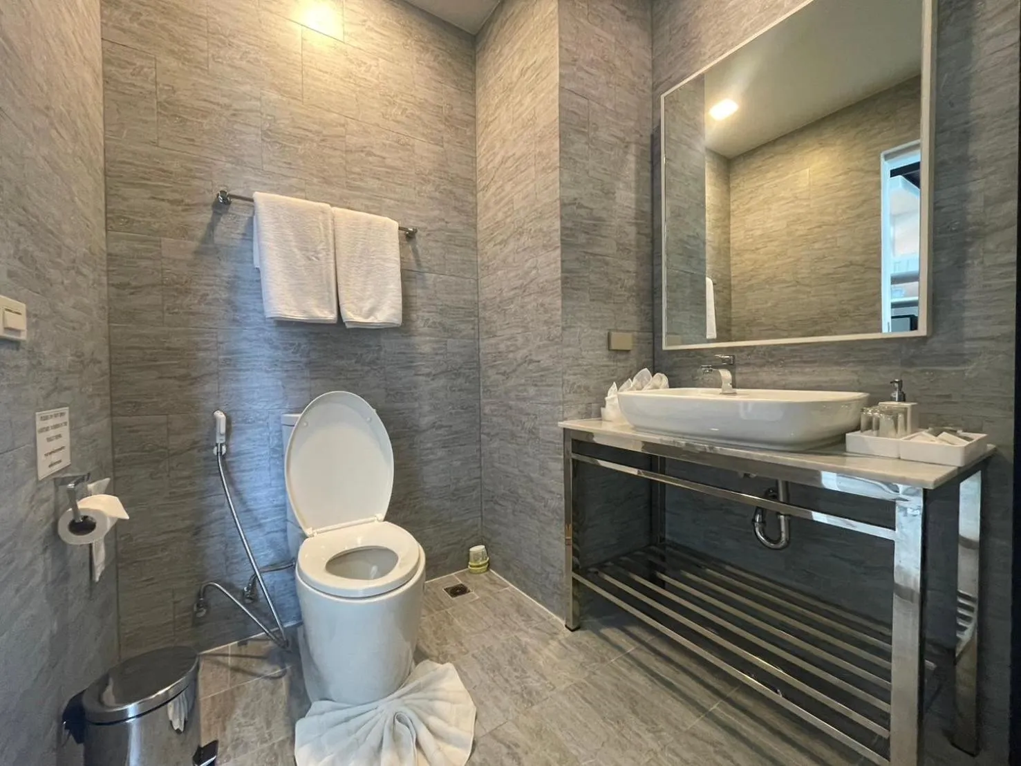 Bathroom in TREX Buriram Boutique Hotel