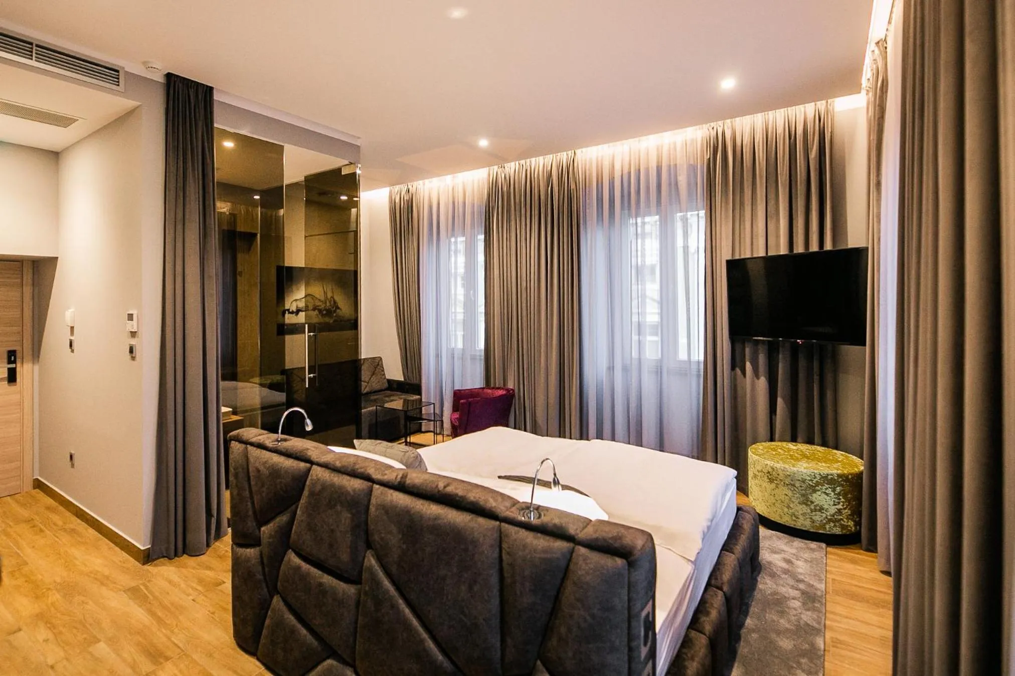 Bed in Teatro Suite & Rooms
