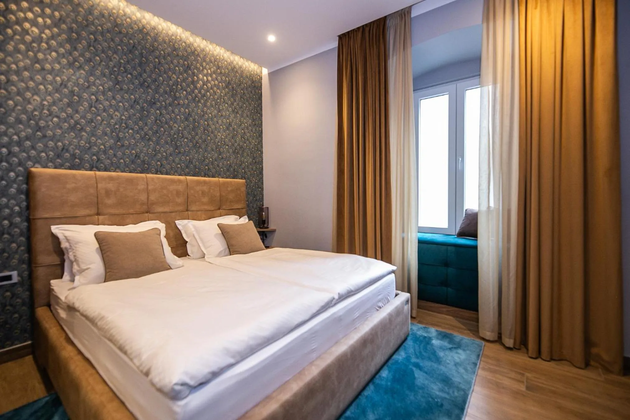 Bed in Teatro Suite & Rooms