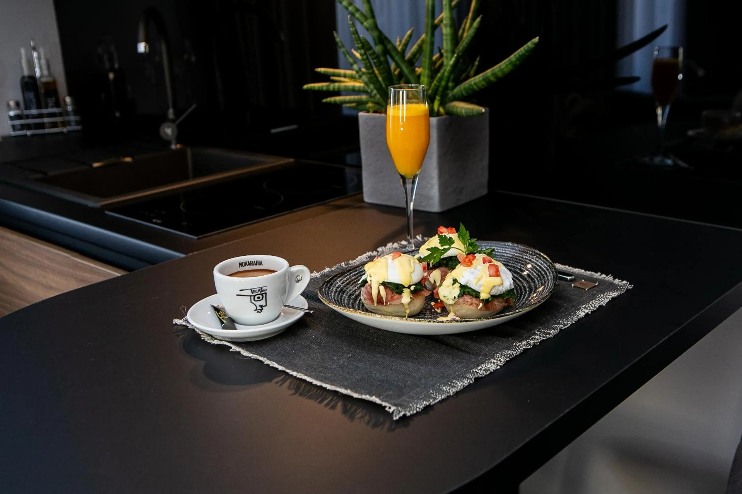 Food in Teatro Suite & Rooms