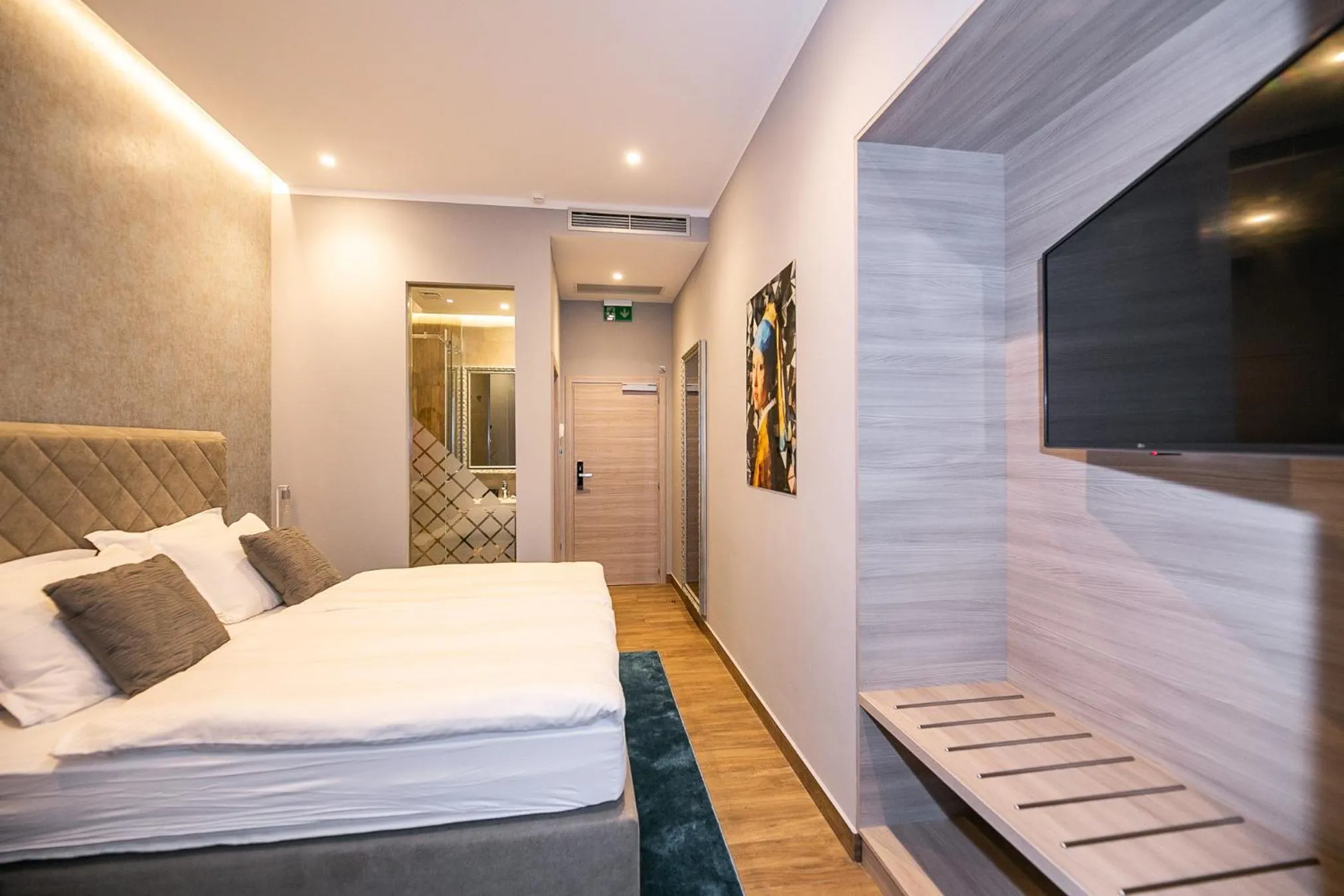 Bed in Teatro Suite & Rooms