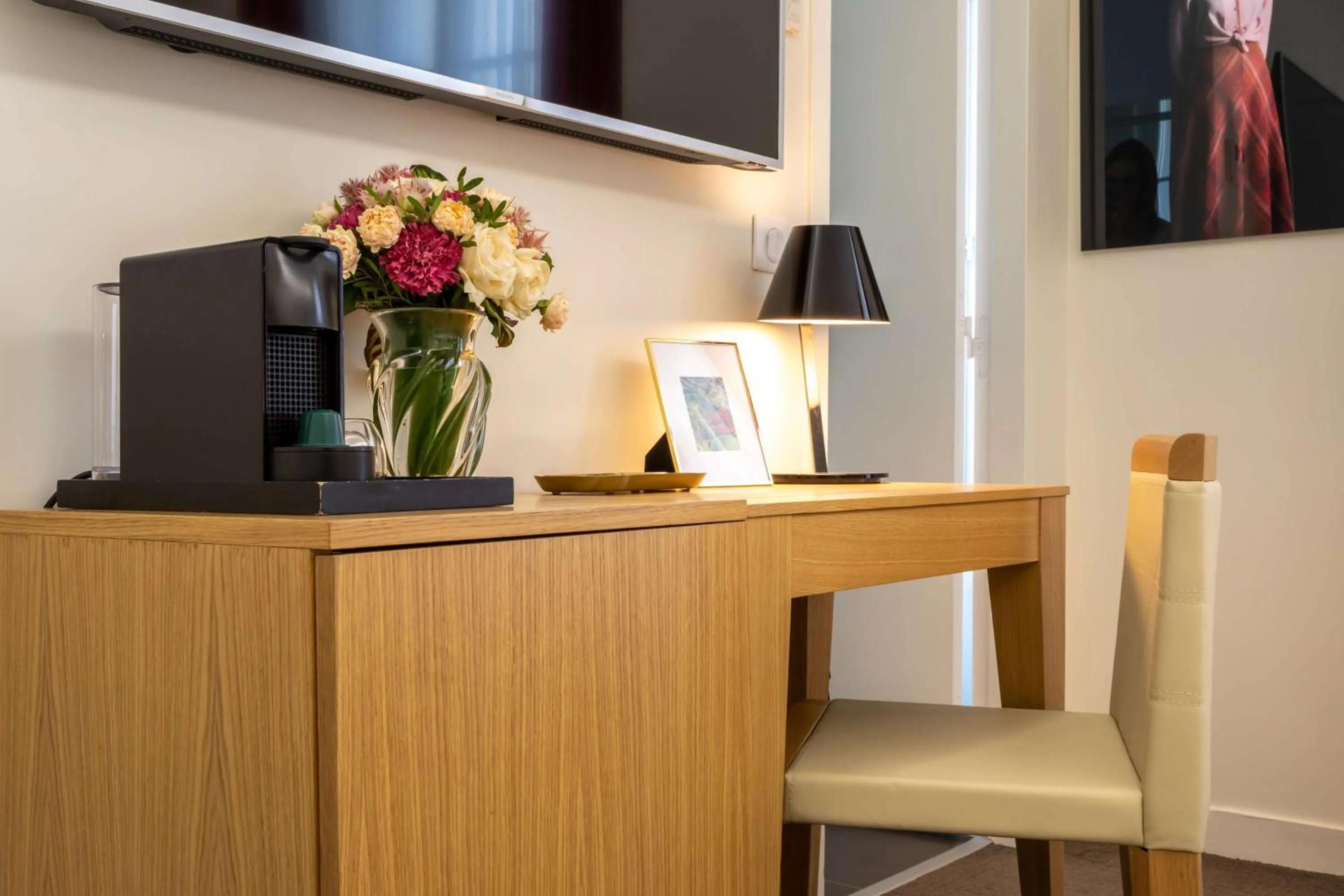 Bedroom in Hotel Camille Paris Tapestry Collection by Hilton