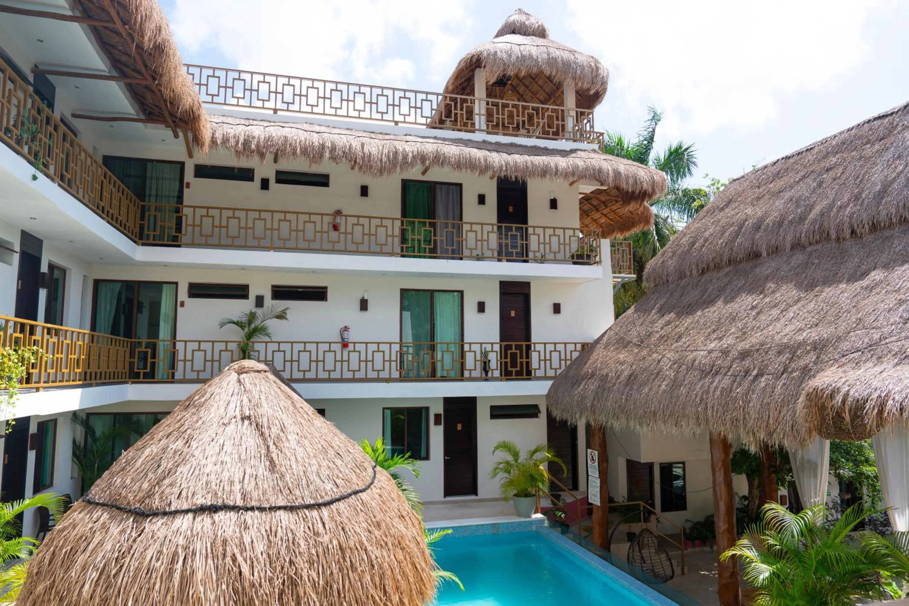 Property building in Hotel Diosa del Agua Bacalar