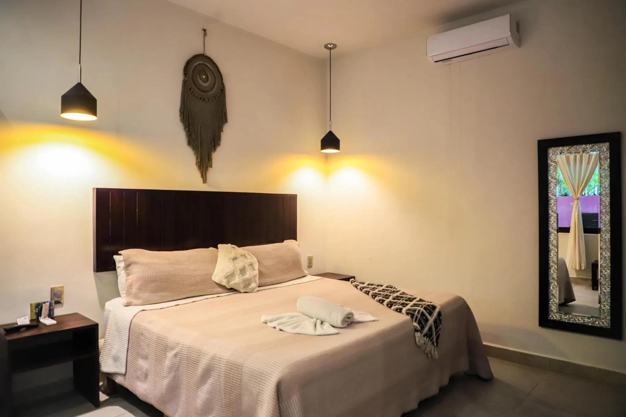 Bed in Hotel Diosa del Agua Bacalar