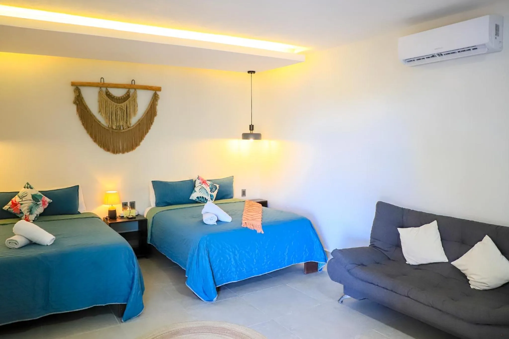 Bed in Hotel Diosa del Agua Bacalar