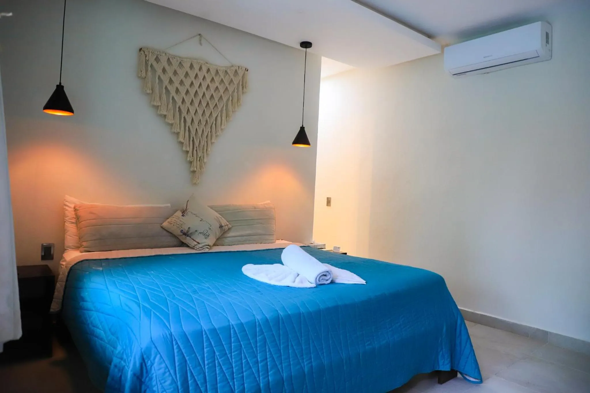 Bed in Hotel Diosa del Agua Bacalar