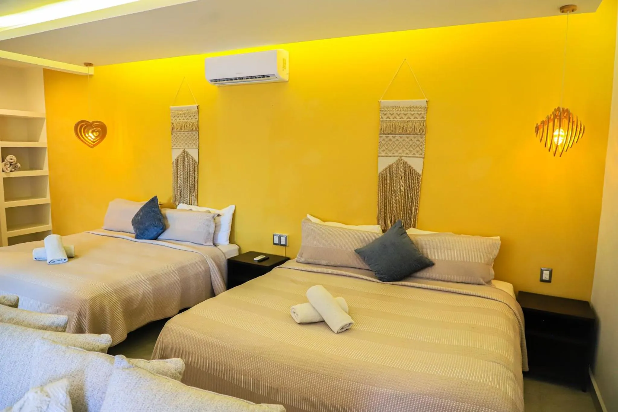 Bed in Hotel Diosa del Agua Bacalar