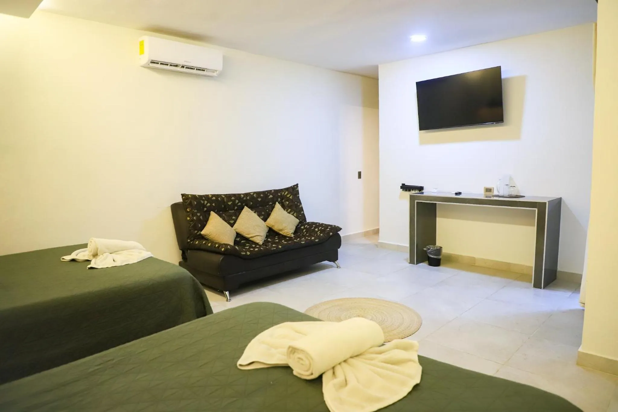 Bed in Hotel Diosa del Agua Bacalar