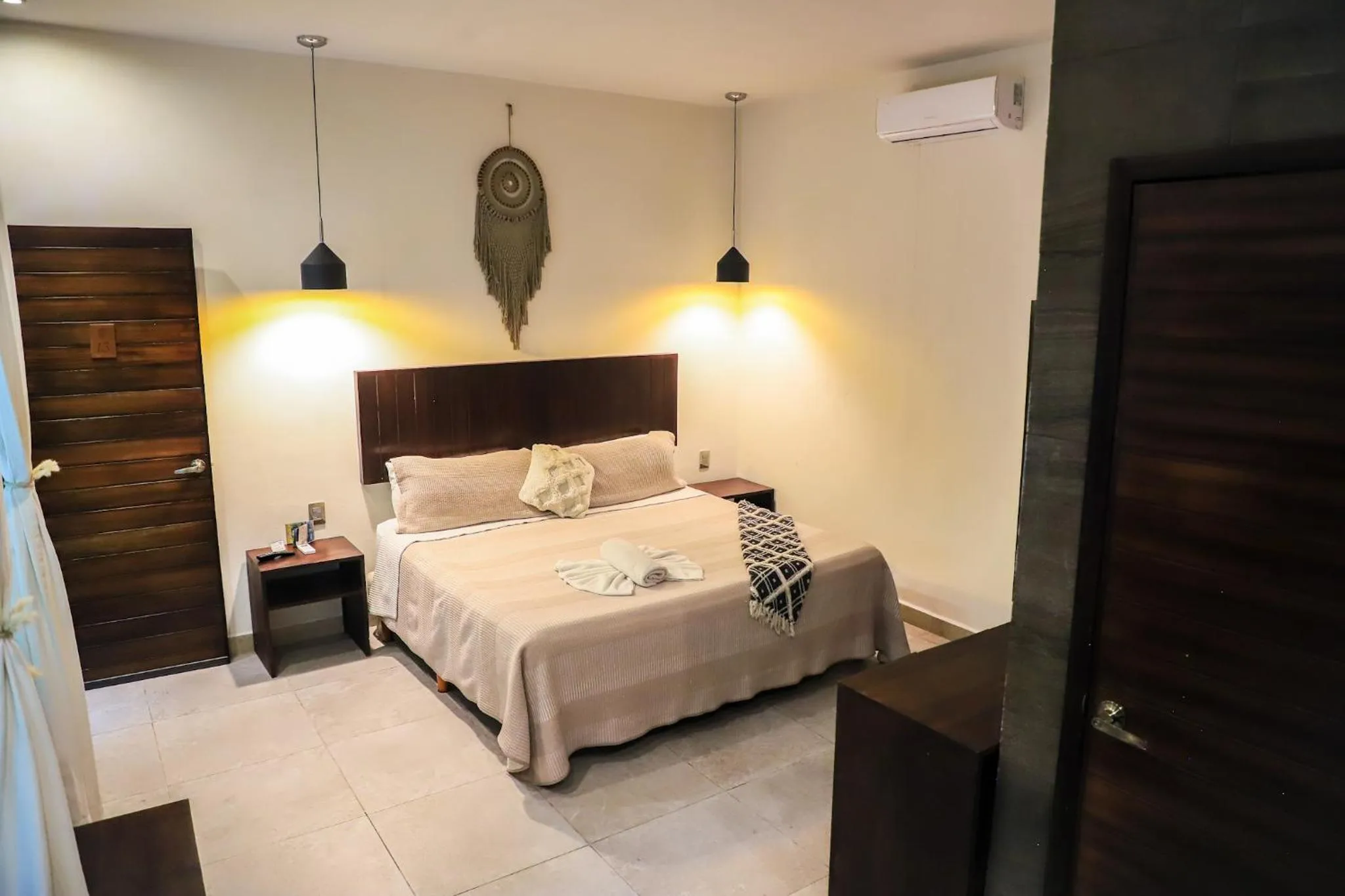 Bed in Hotel Diosa del Agua Bacalar