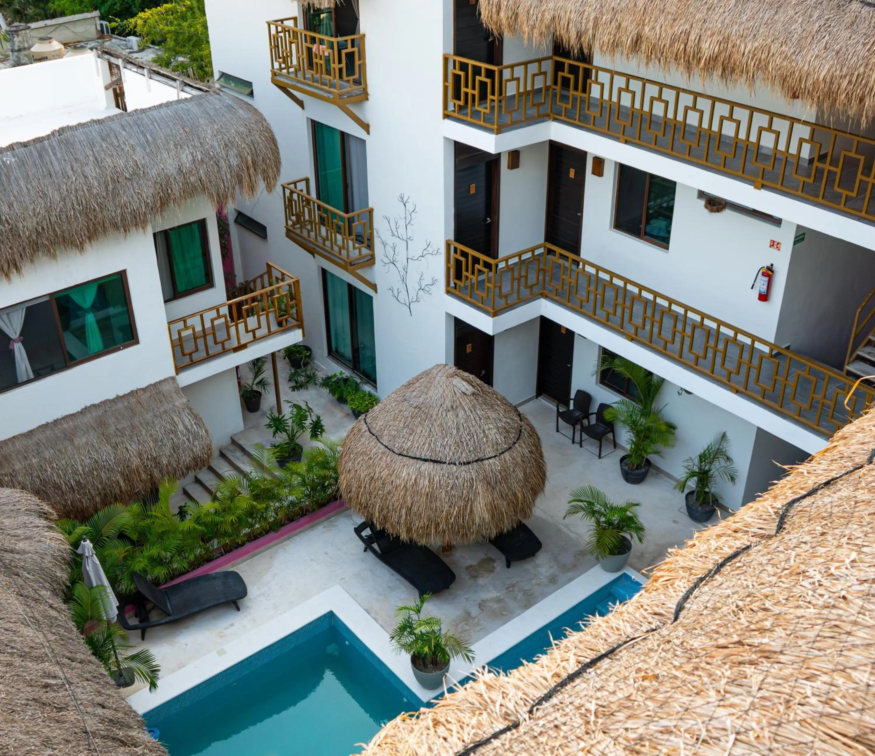 Property building in Hotel Diosa del Agua Bacalar