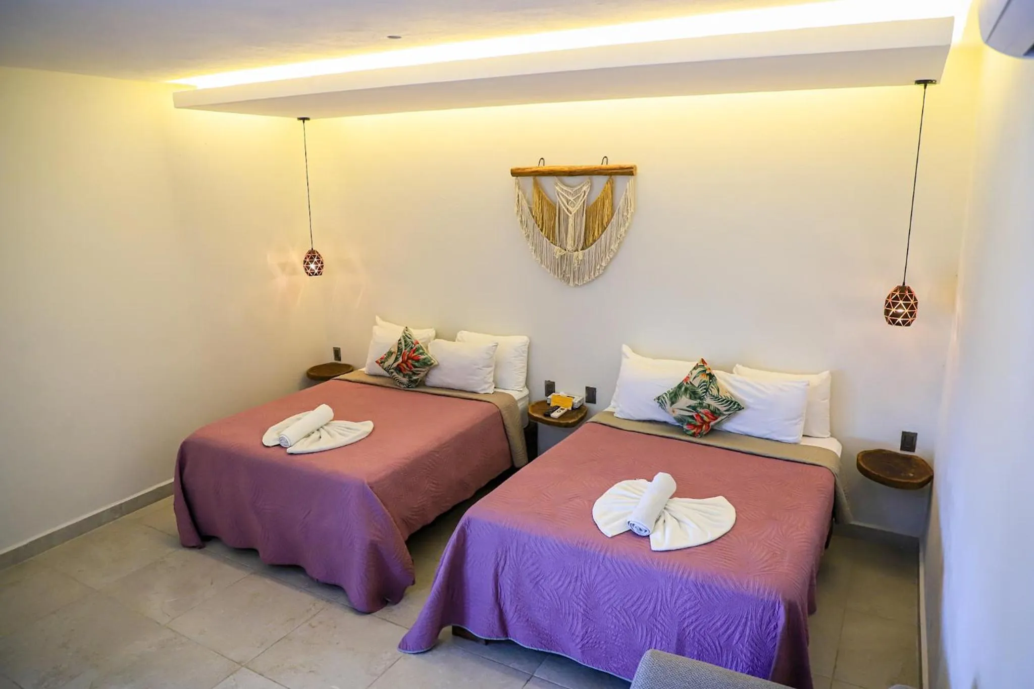 Bed in Hotel Diosa del Agua Bacalar