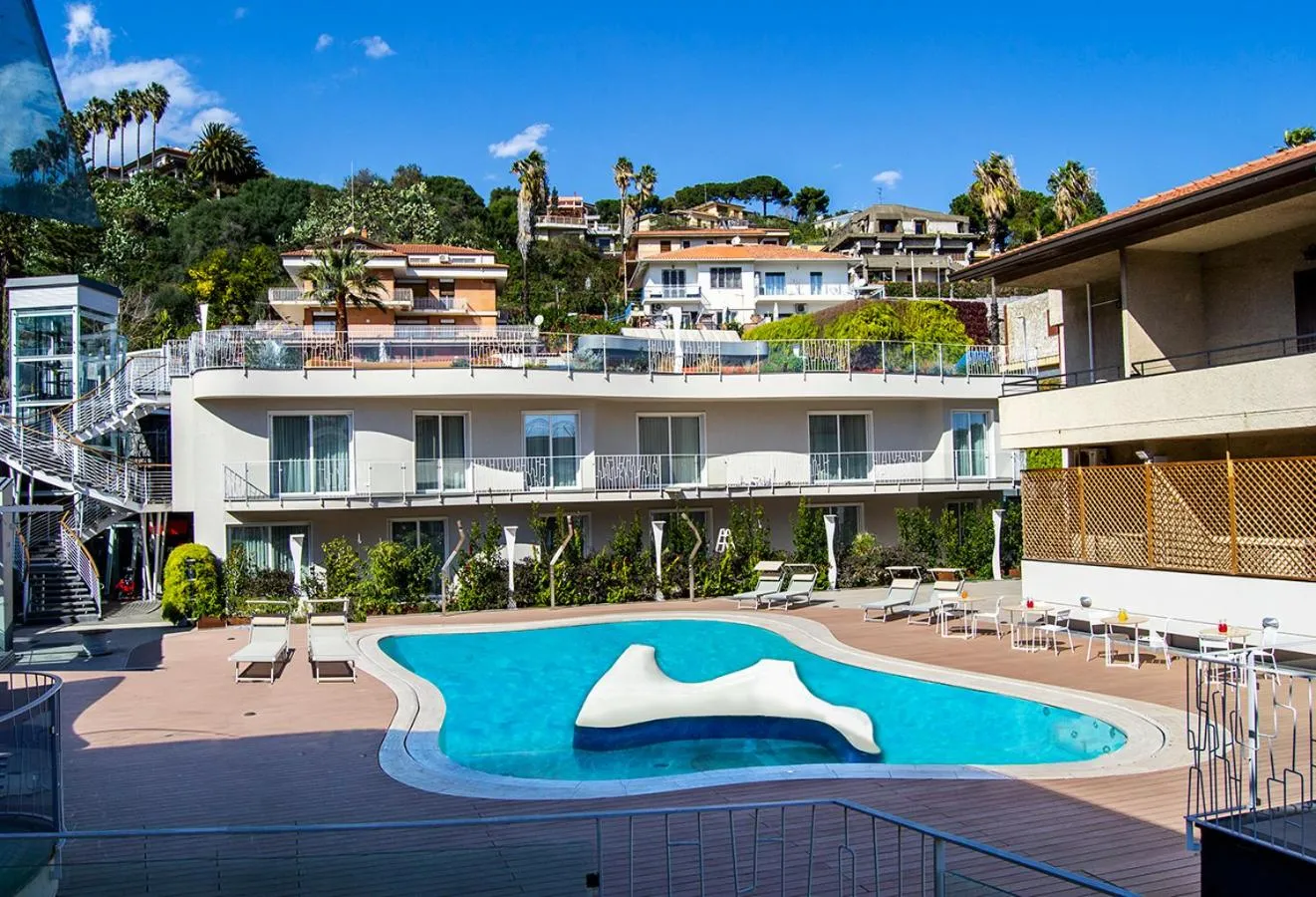 Pool view in Ciclope Resort