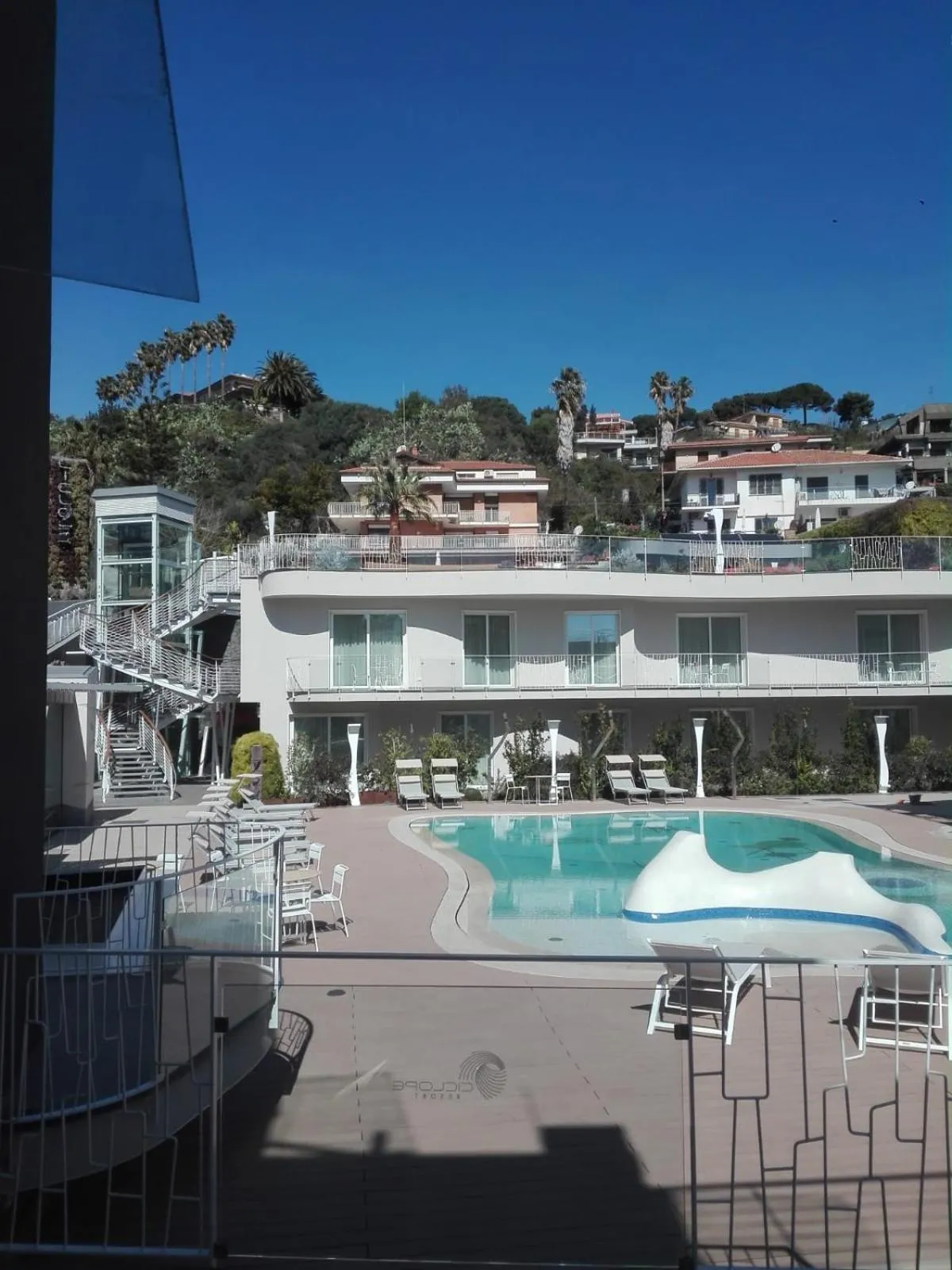 Swimming pool in Ciclope Resort