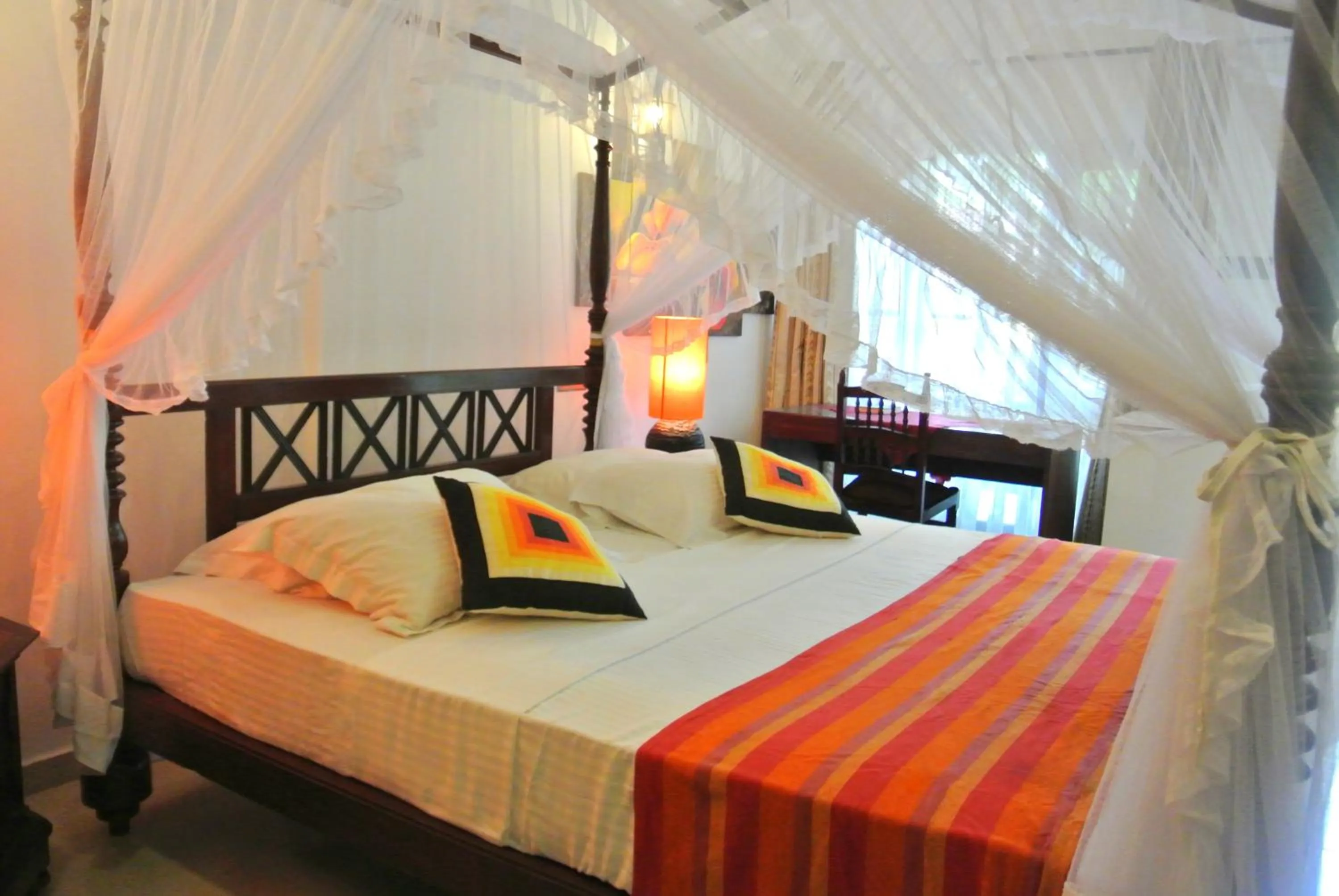 Bed in Hotel Flower Garden