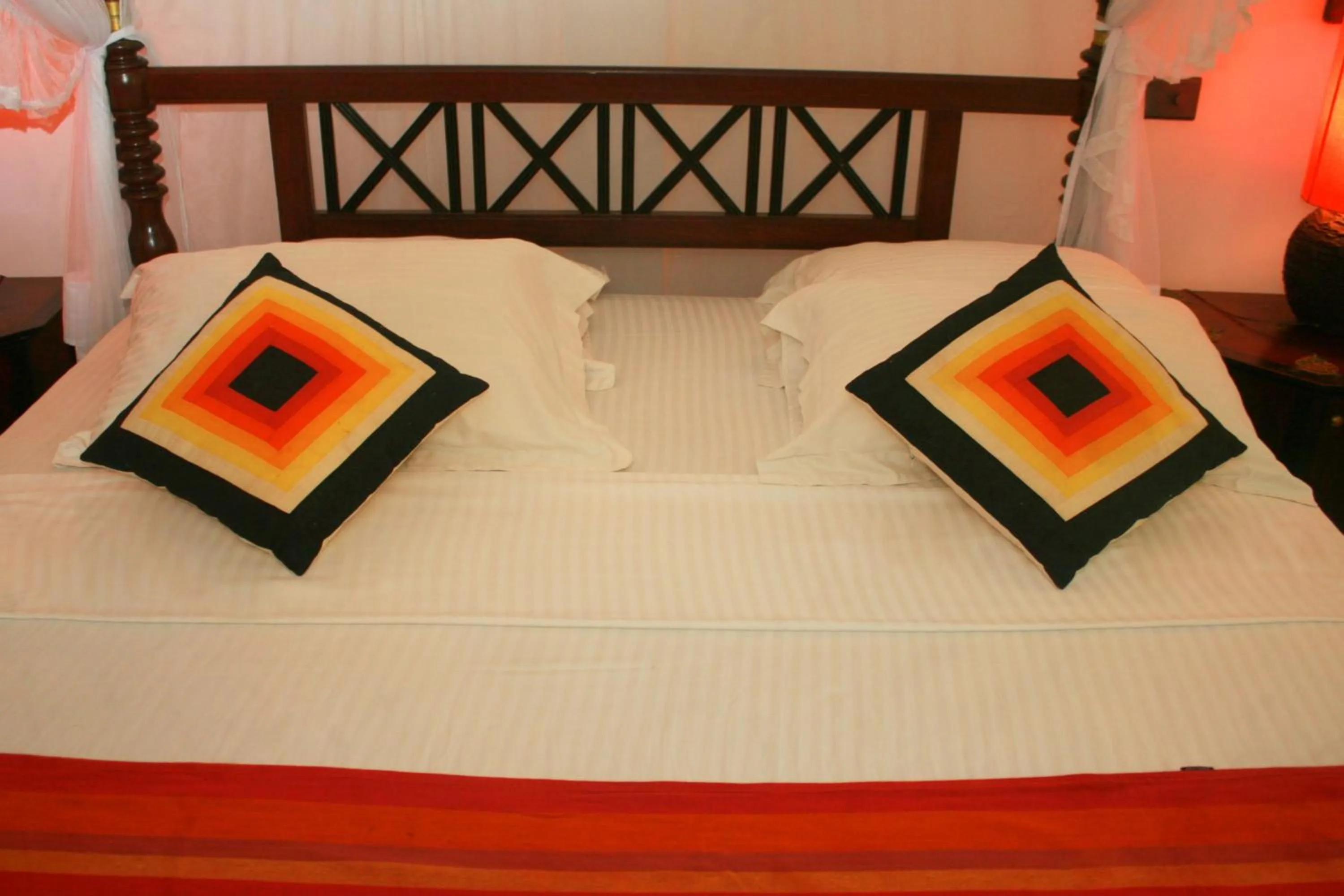 Bed in Hotel Flower Garden