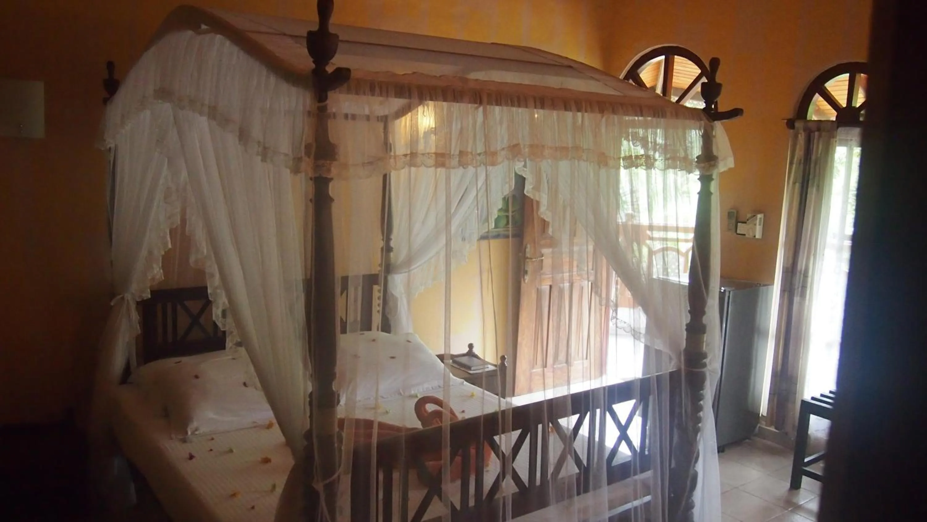 Bedroom, Bed in Hotel Flower Garden