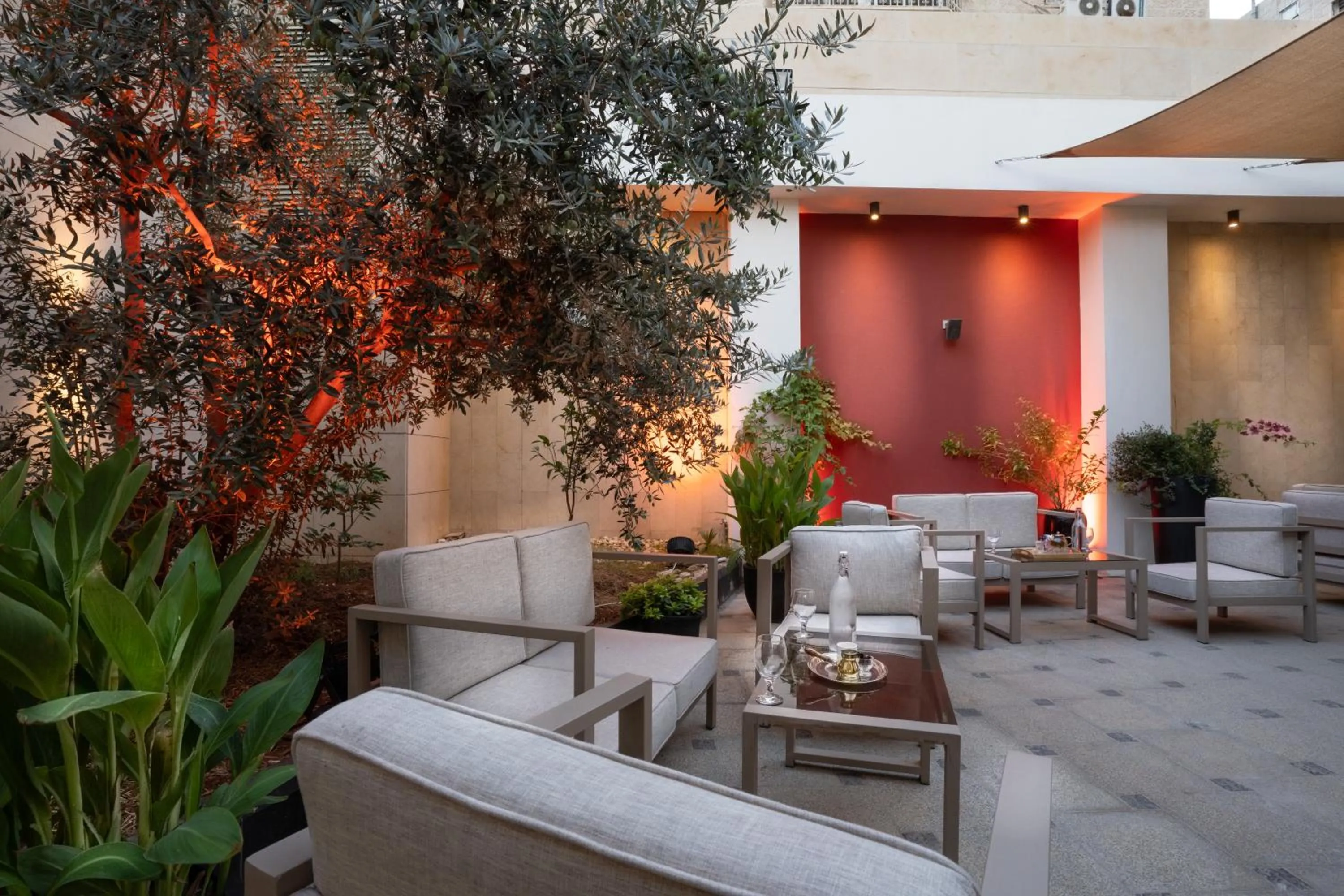 Garden in Corp Amman Hotel