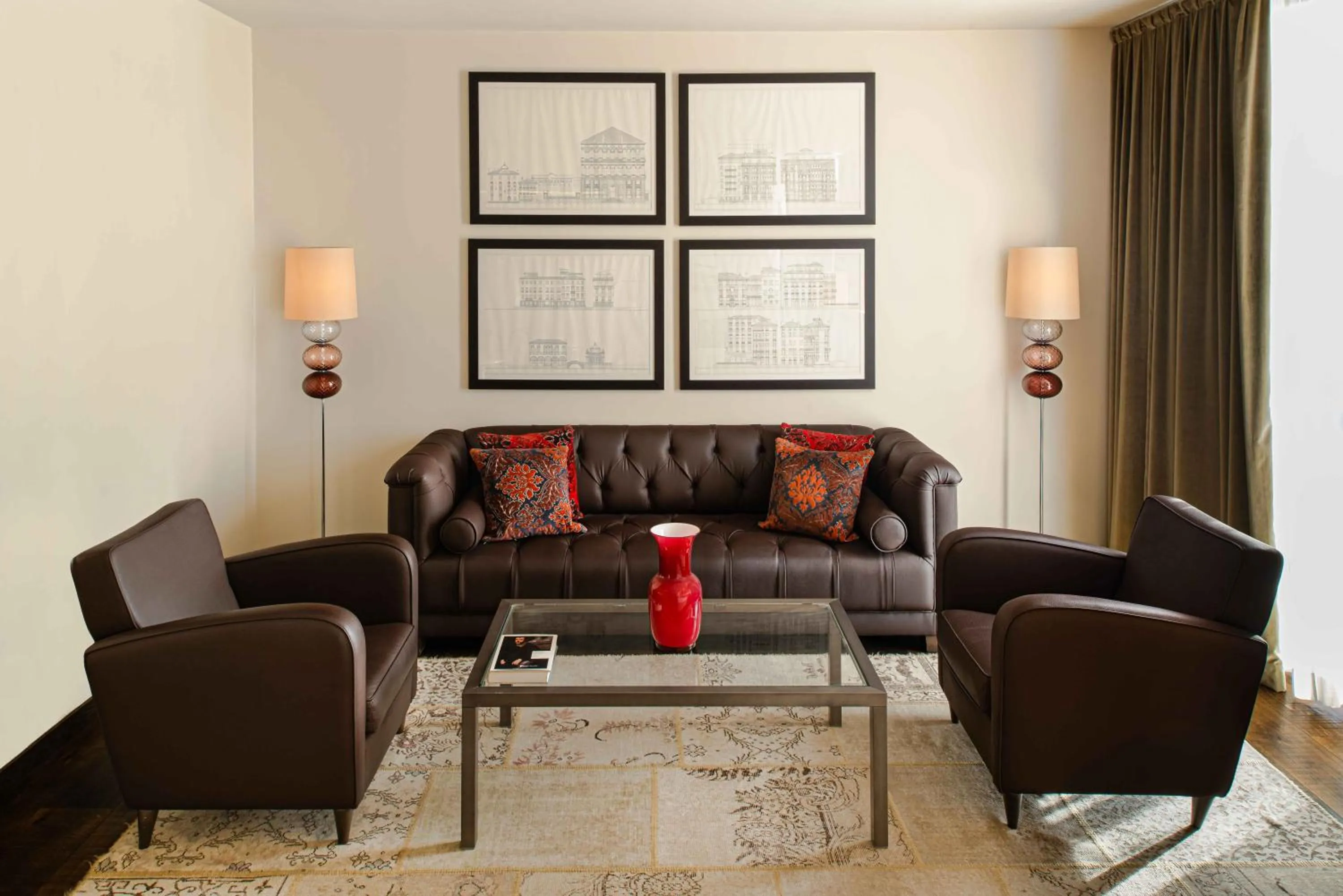 Living room in Hyatt Centric Murano Venice