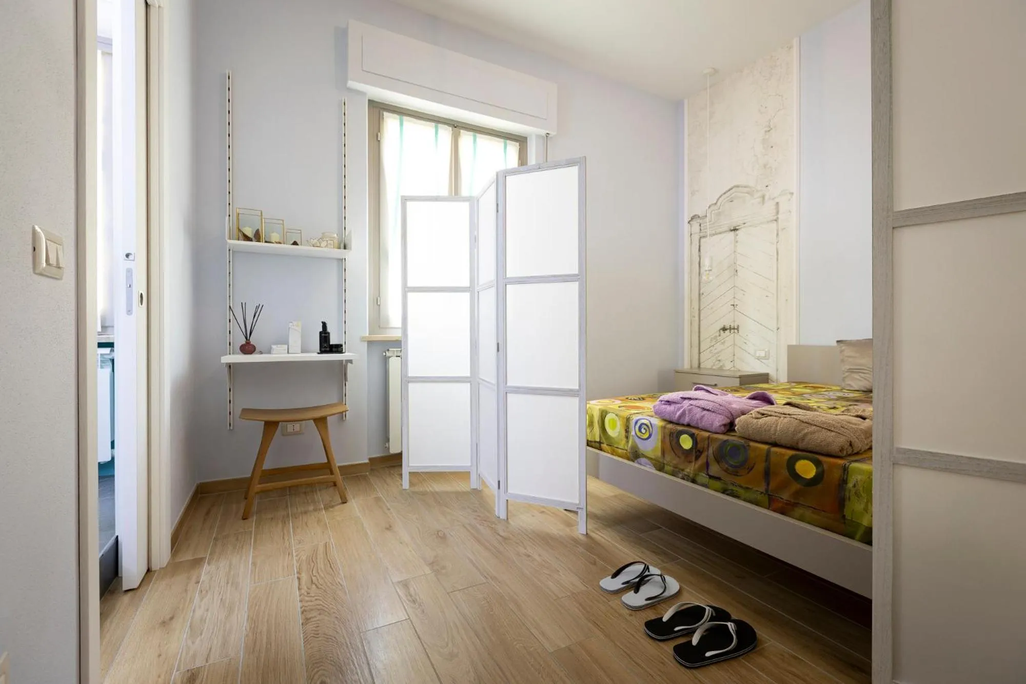 Winter, Bed in La Camelia Bianca B&B