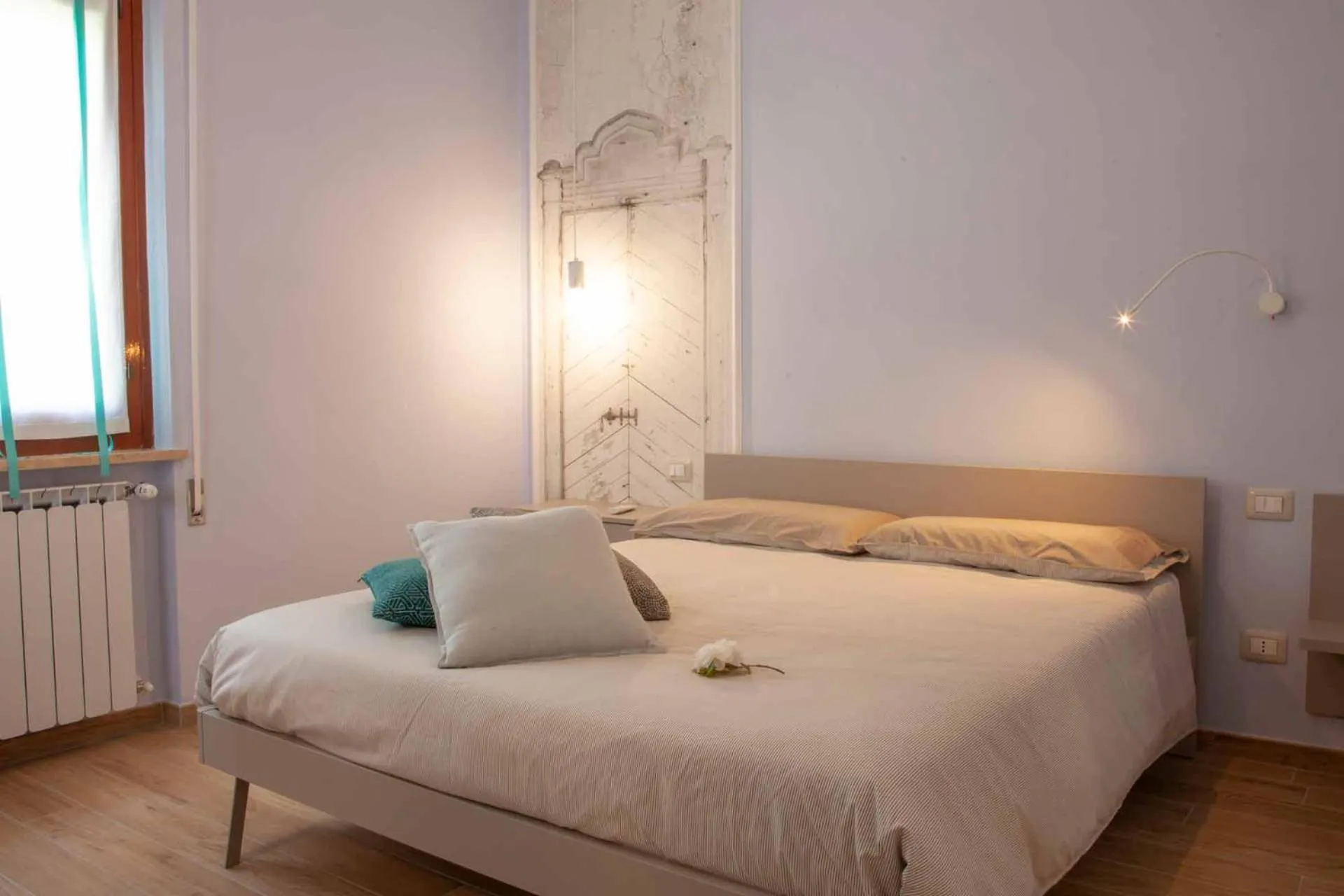 Bed in La Camelia Bianca B&B