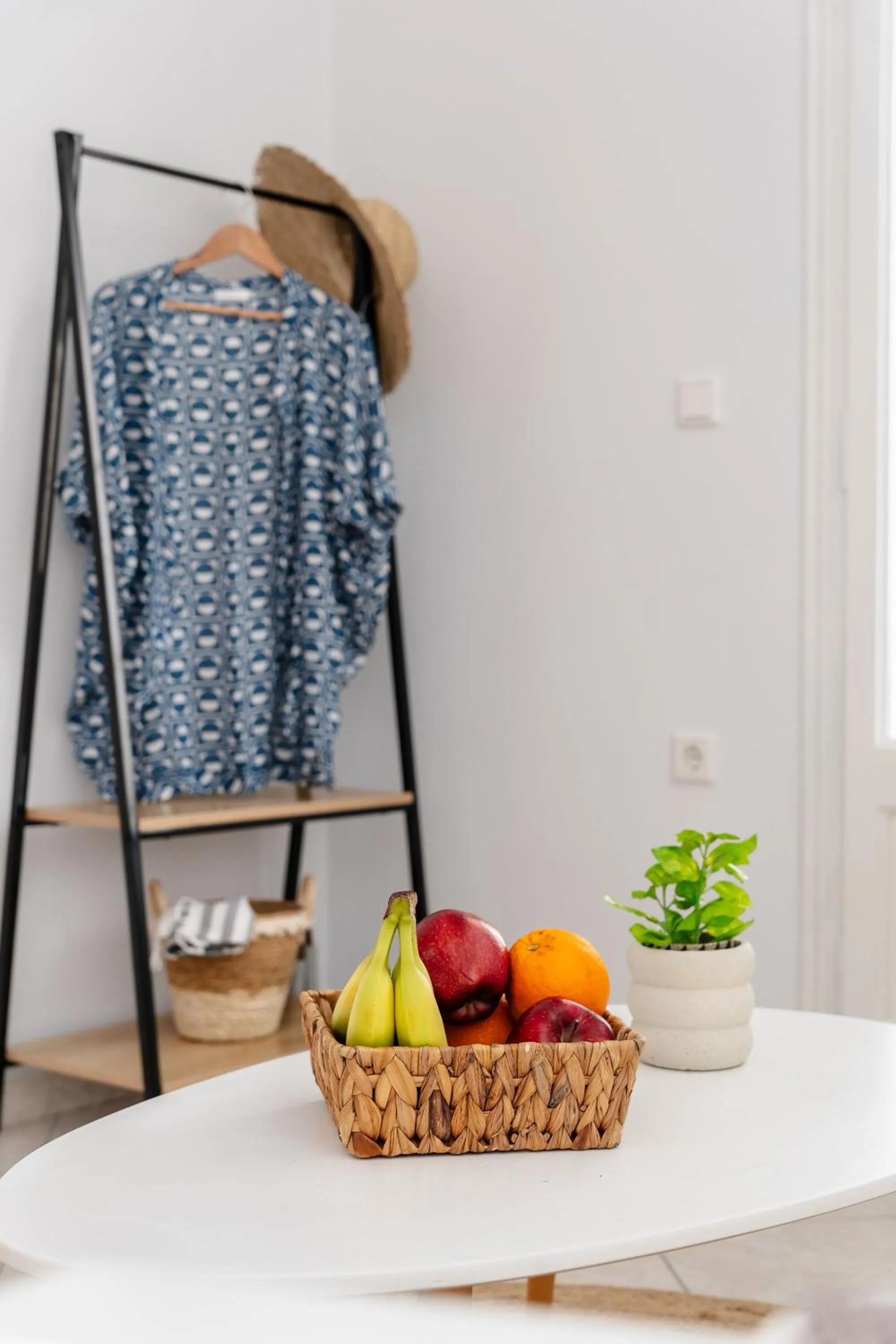 Living room in Erato Inn Naxos