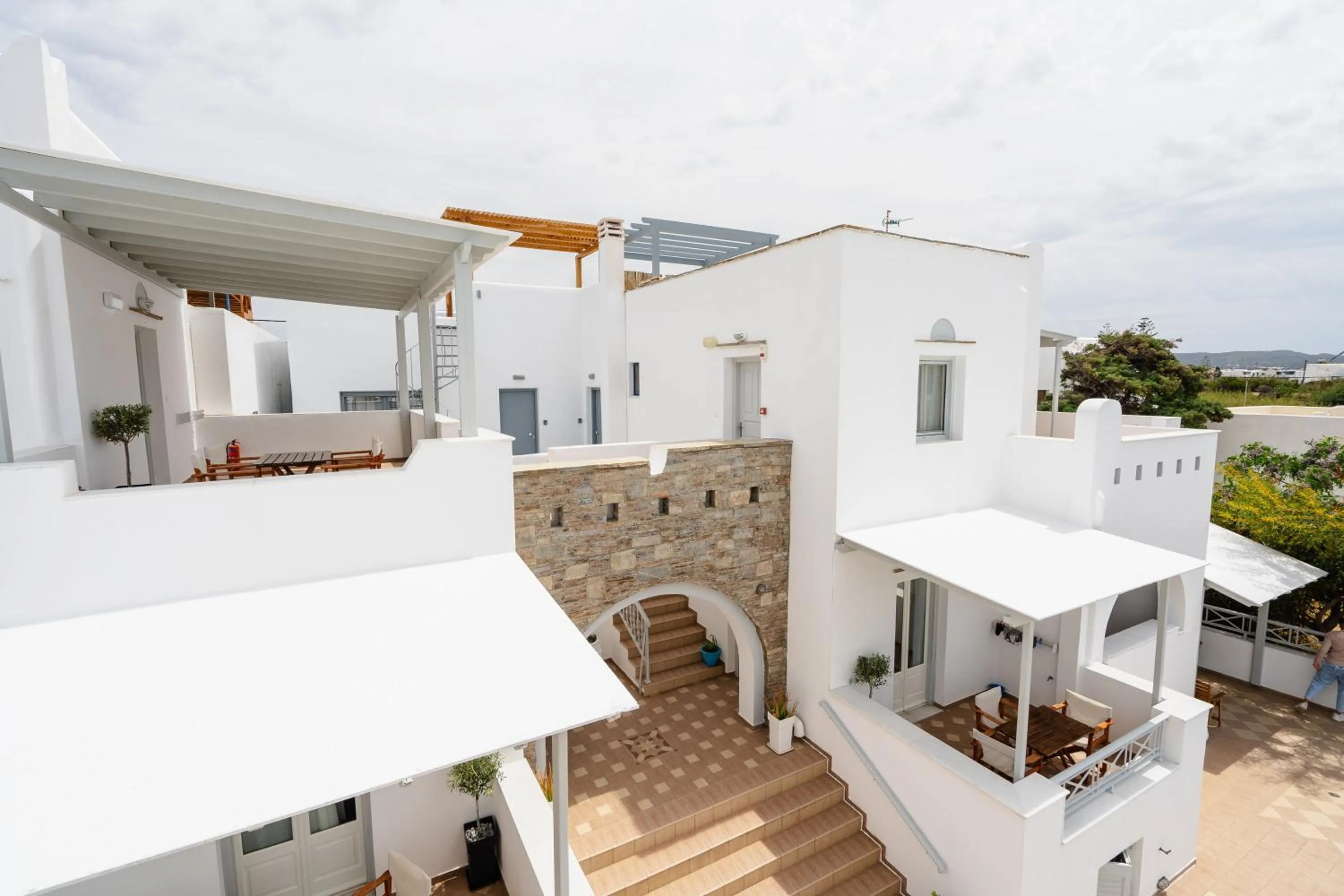 Property building in Erato Inn Naxos
