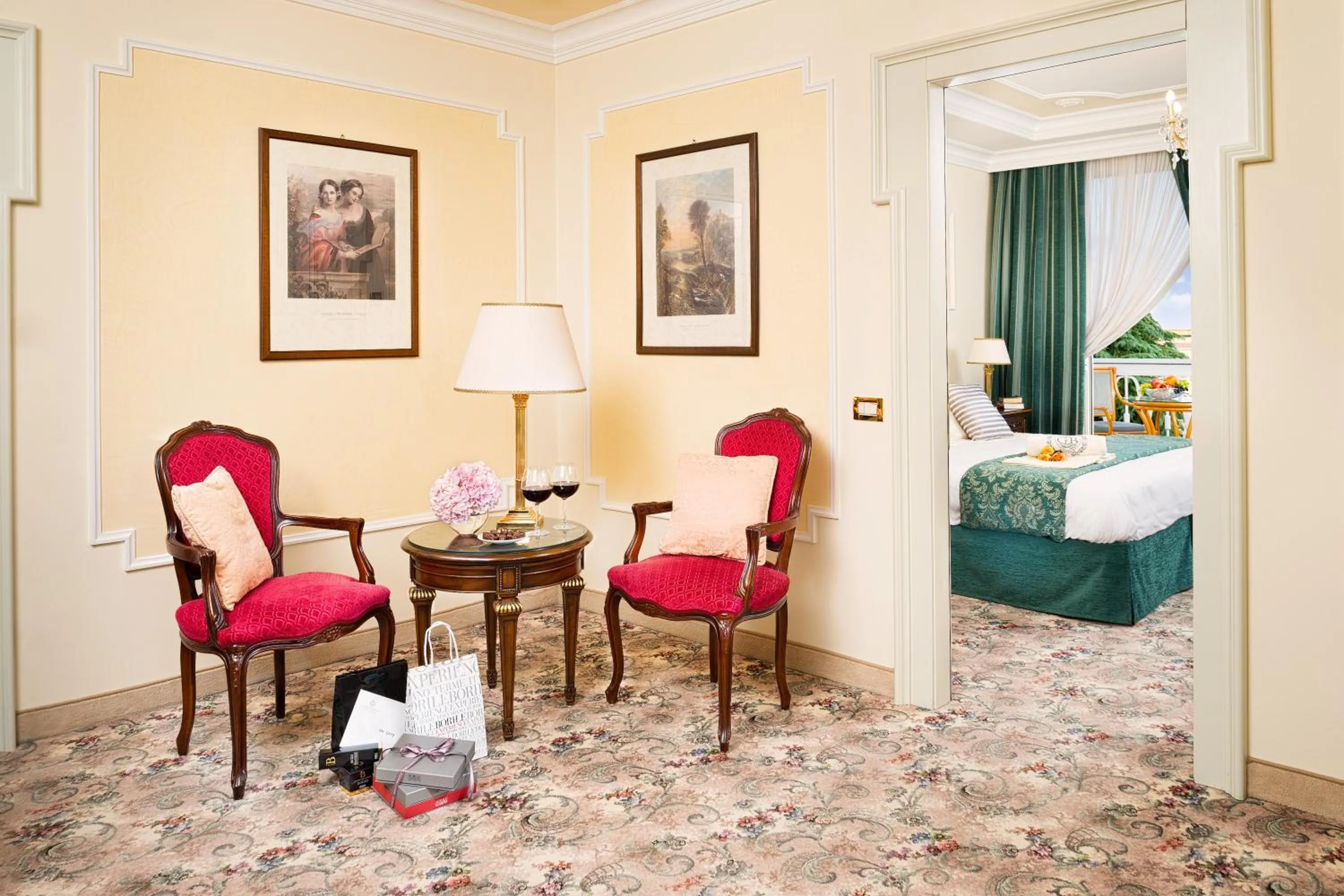 Bed in Hotel Due Torri