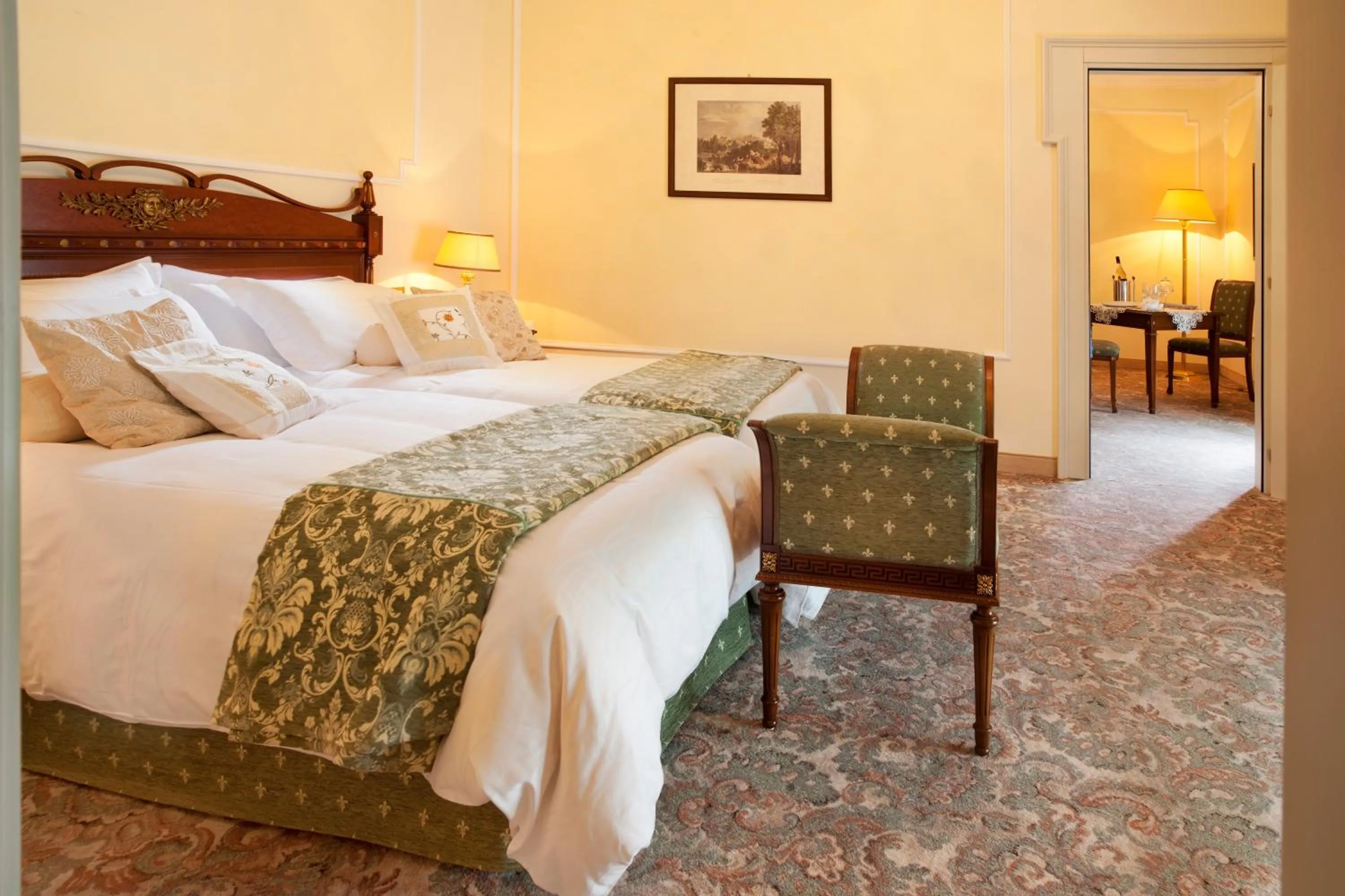 Bed in Hotel Due Torri