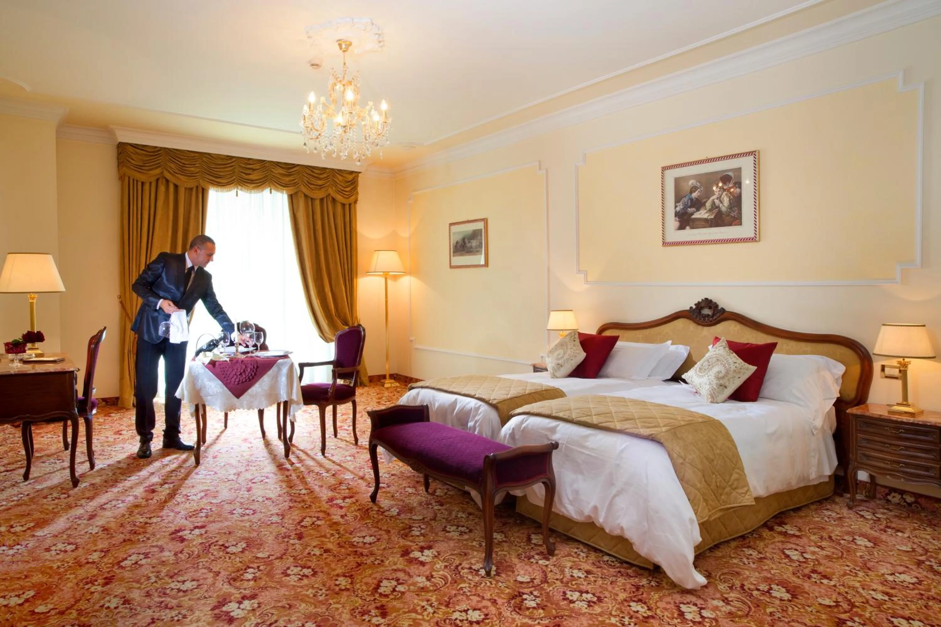 Photo of the whole room, Bed in Hotel Due Torri