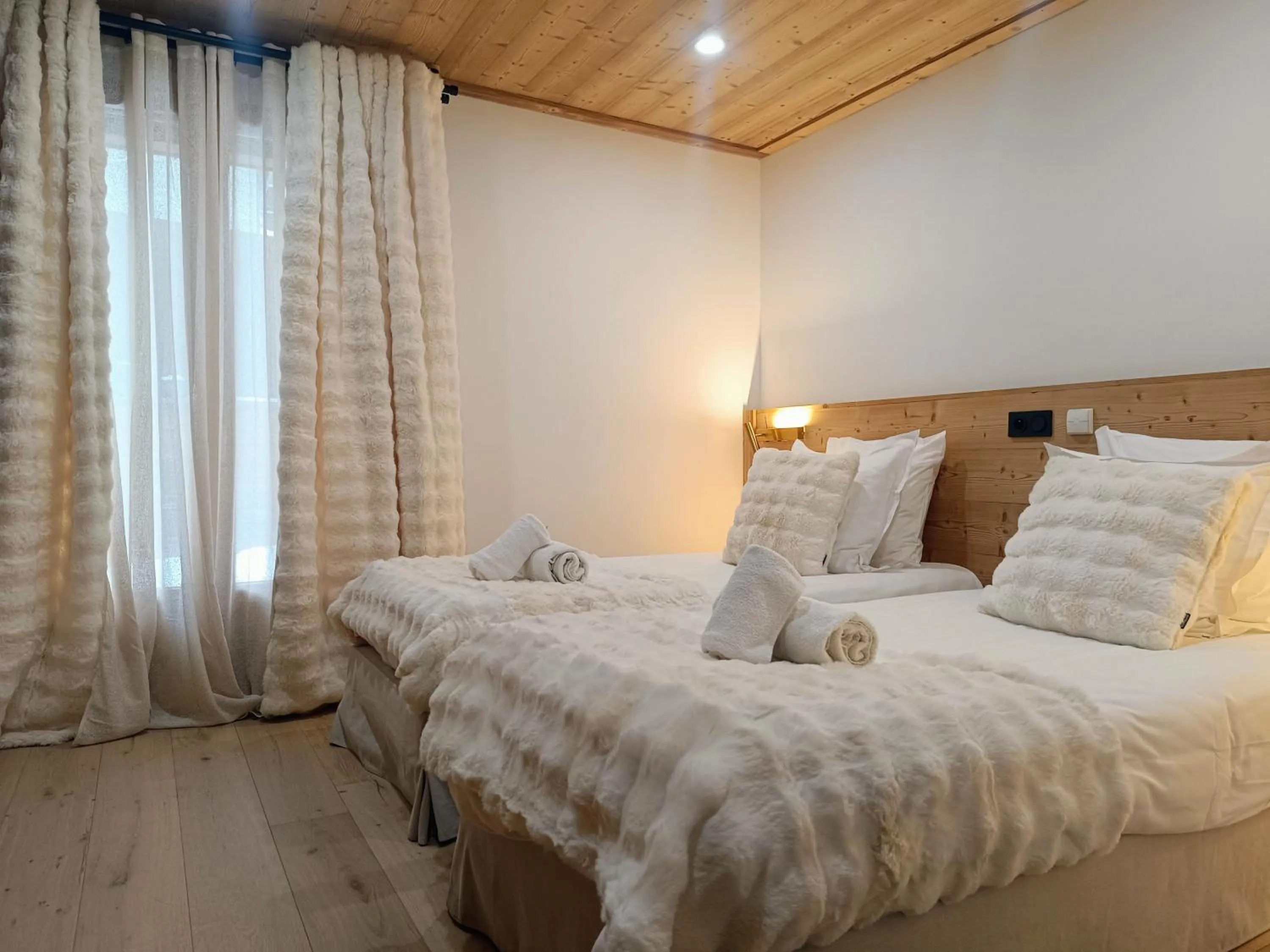 Bed in Hôtel Mont Thabor Serre Chevalier