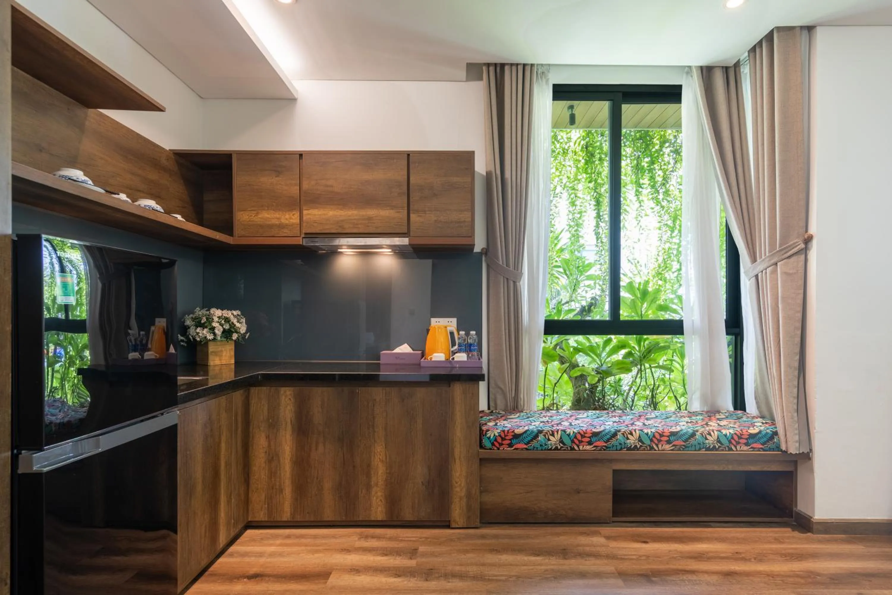 stove in K House Apartment Danang Beach