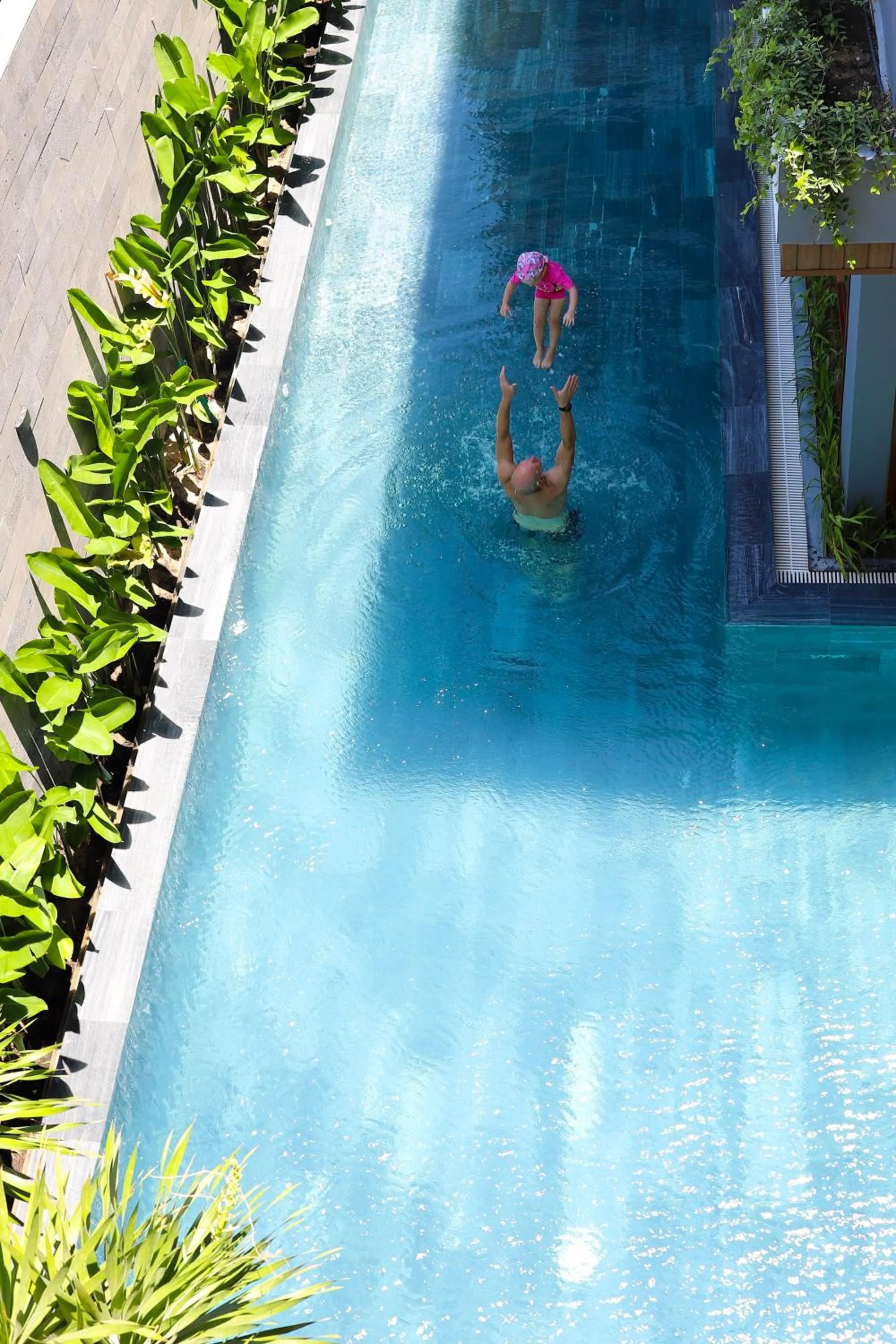 Pool view in K House Apartment Danang Beach