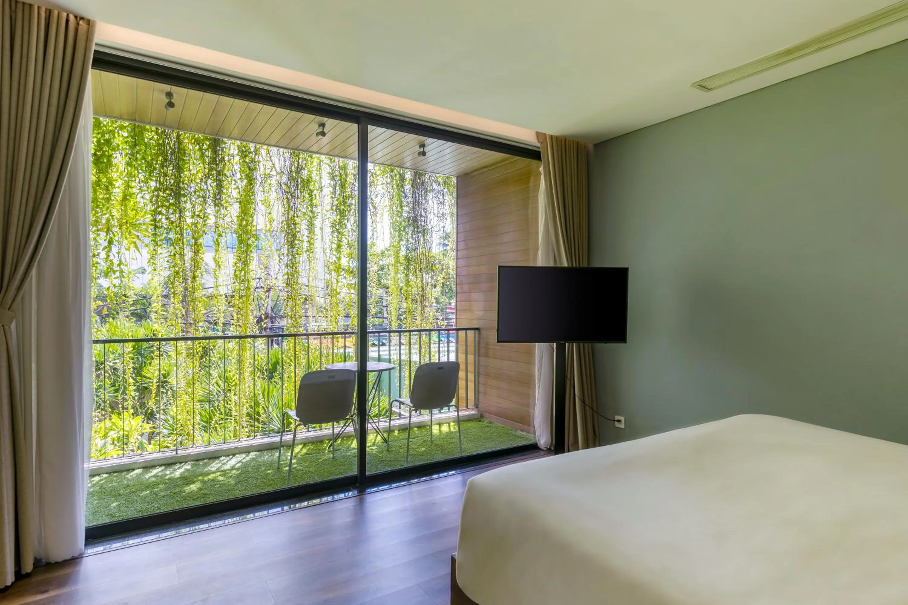 TV and multimedia, Bed in K House Apartment Danang Beach